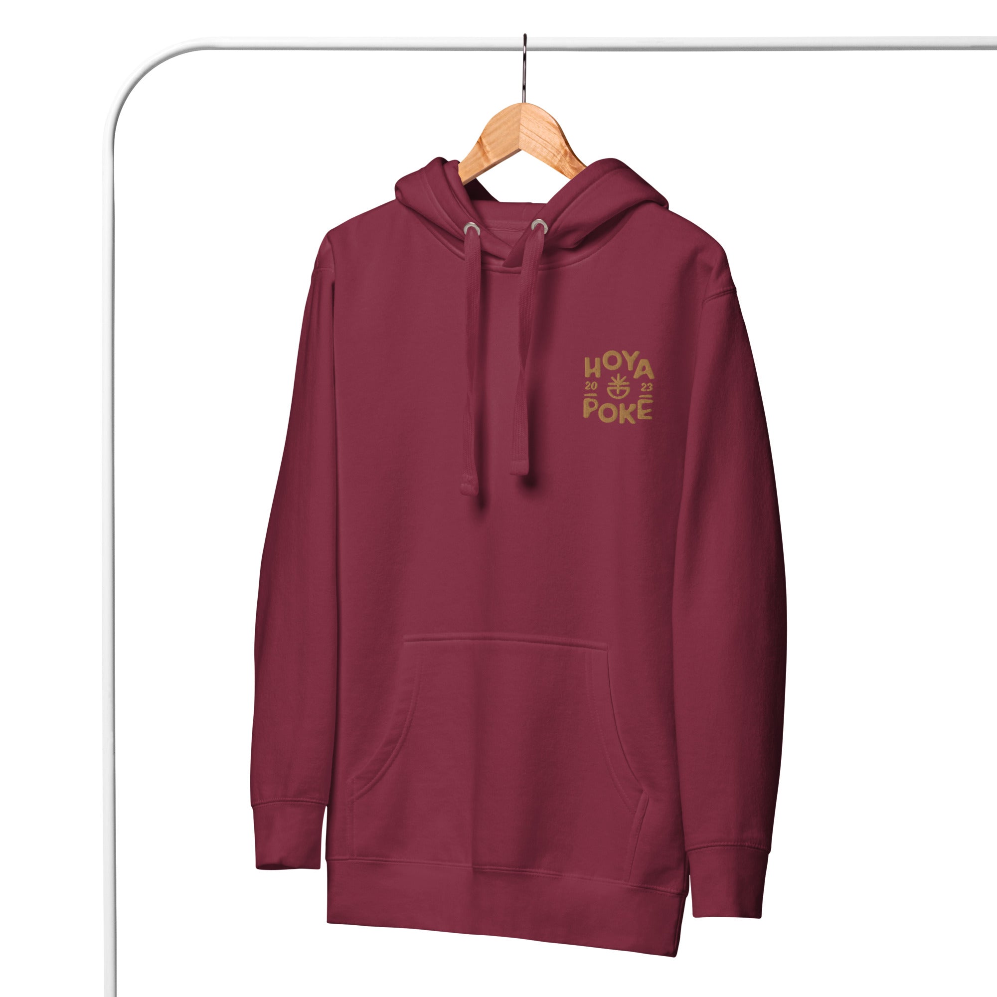 Hoya Poké - Sweat à Capuche Unisexe brodé