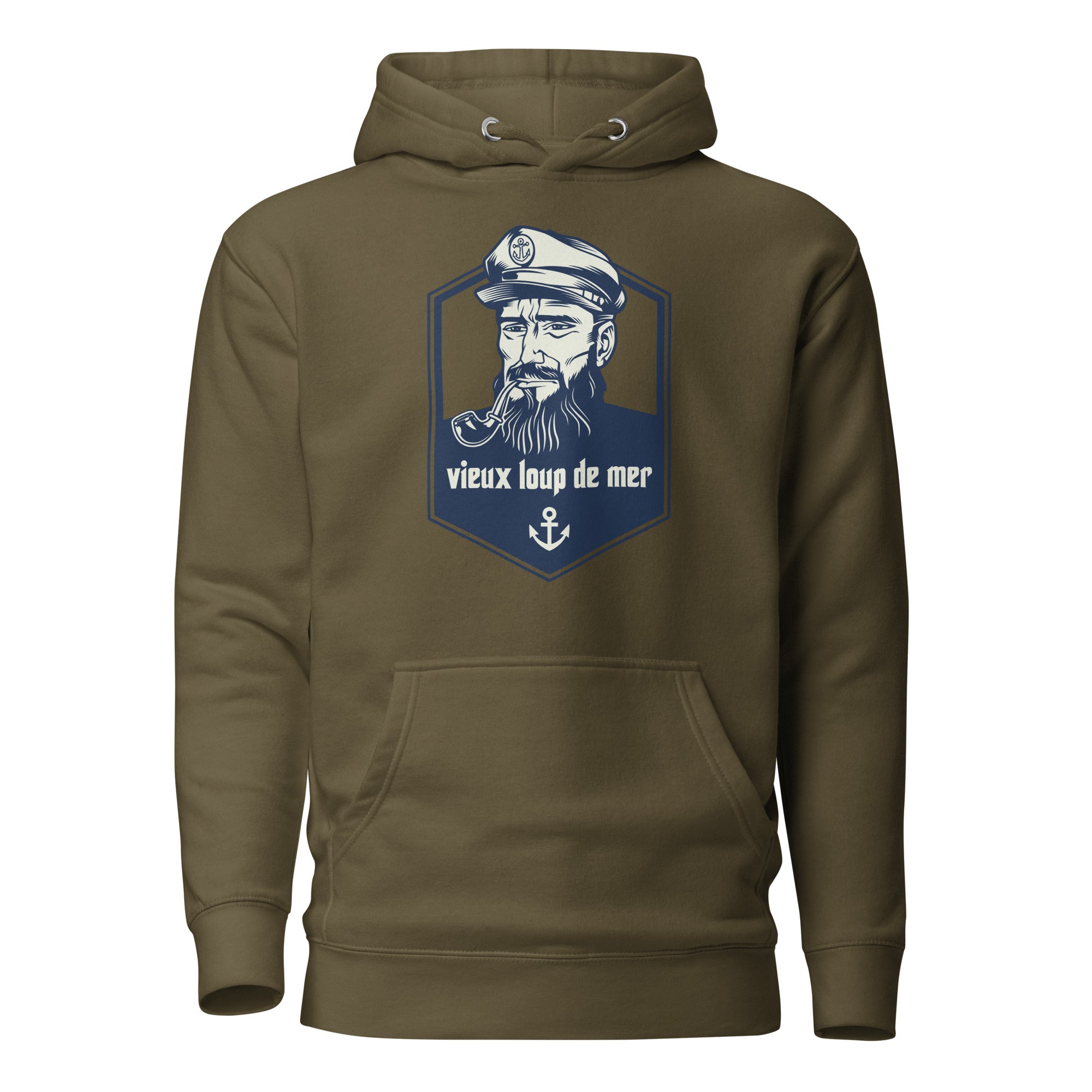 Vieux loup de mer - Sweat à Capuche Unisexe