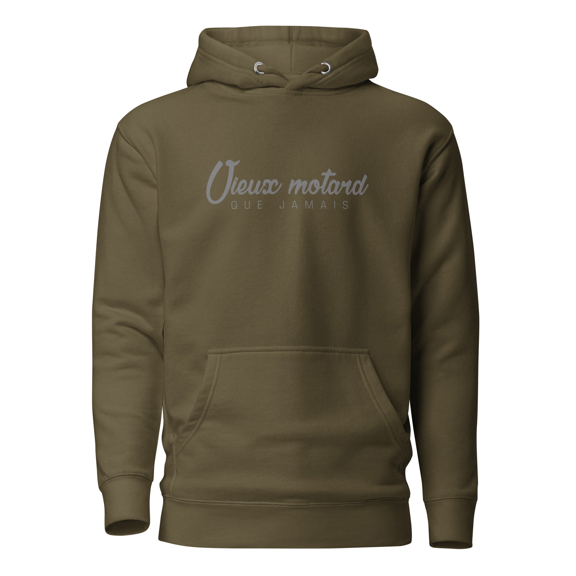 Vieux motard - Sweat à Capuche Unisexe