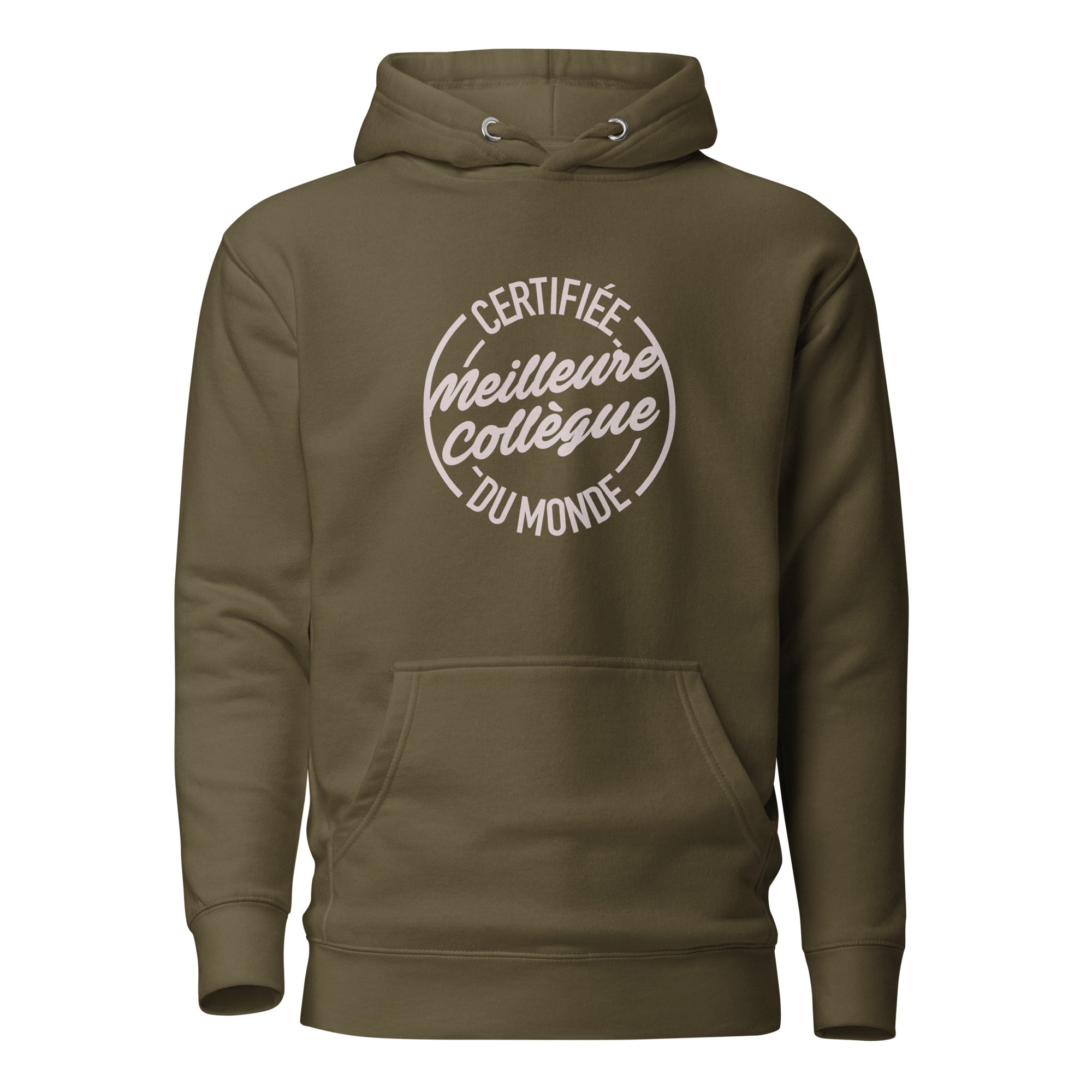 Certifiée meilleure collègue - Sweat à Capuche Unisexe