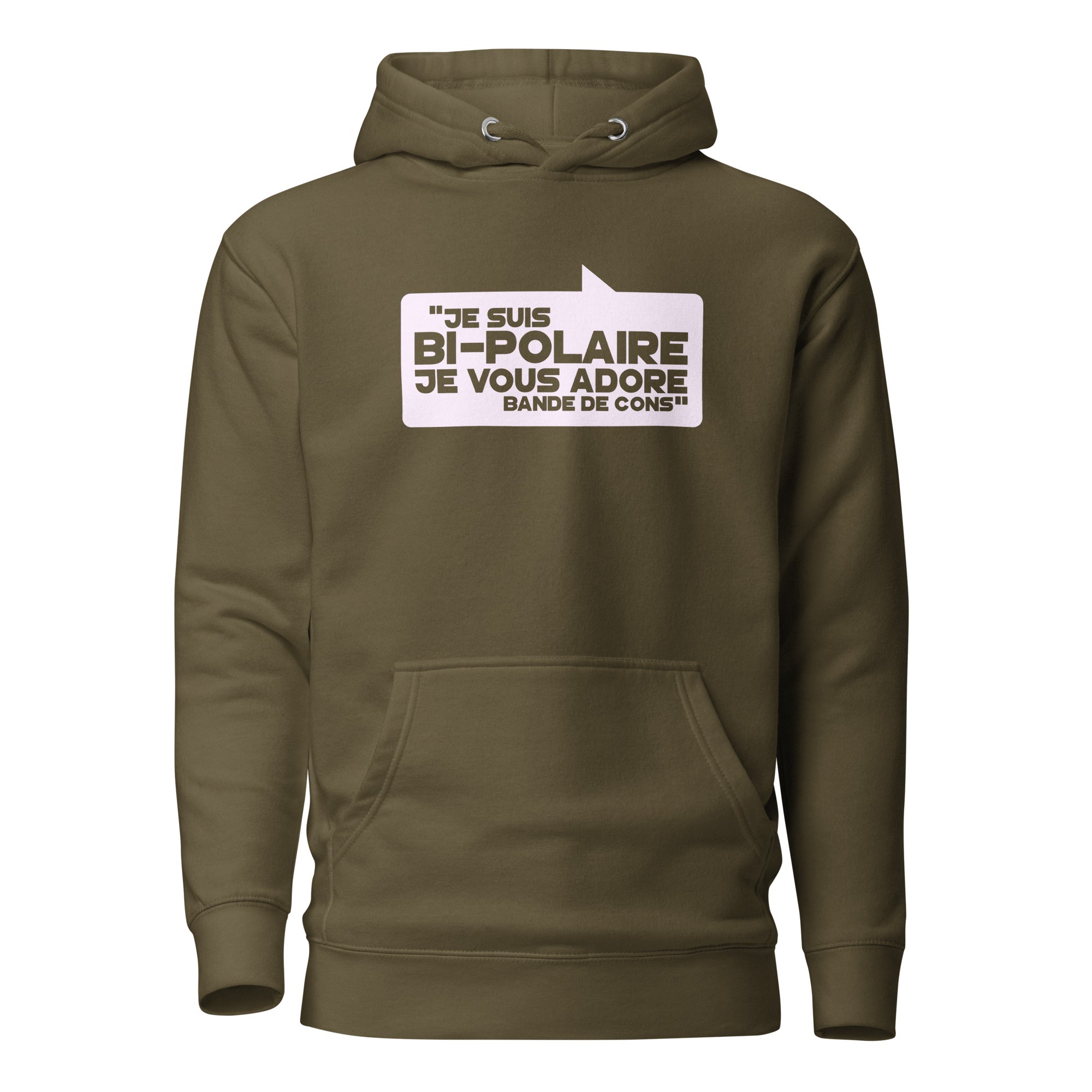 Bipolaire - Sweat à Capuche Unisexe