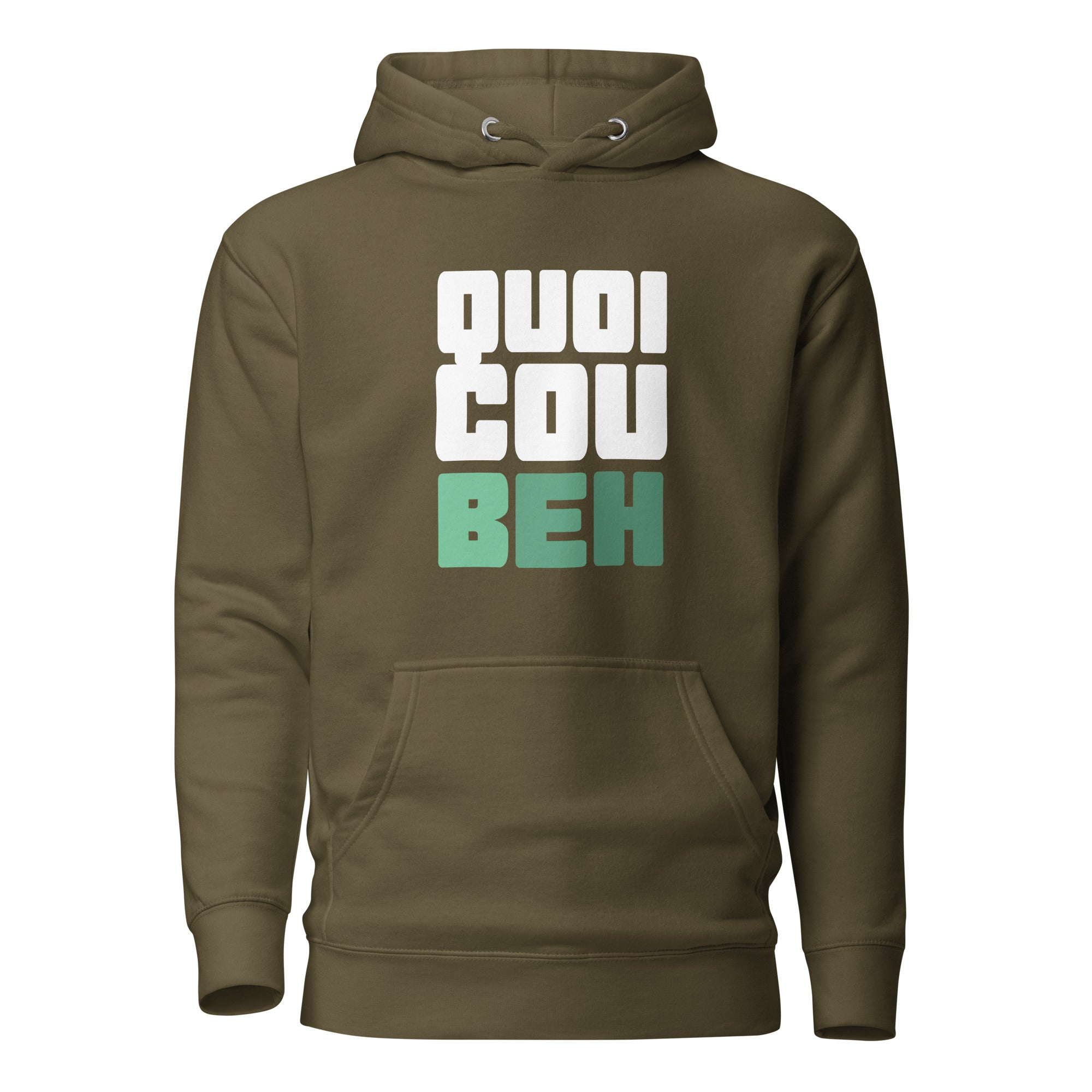 Quoicoubeh - Sweat à Capuche Unisexe