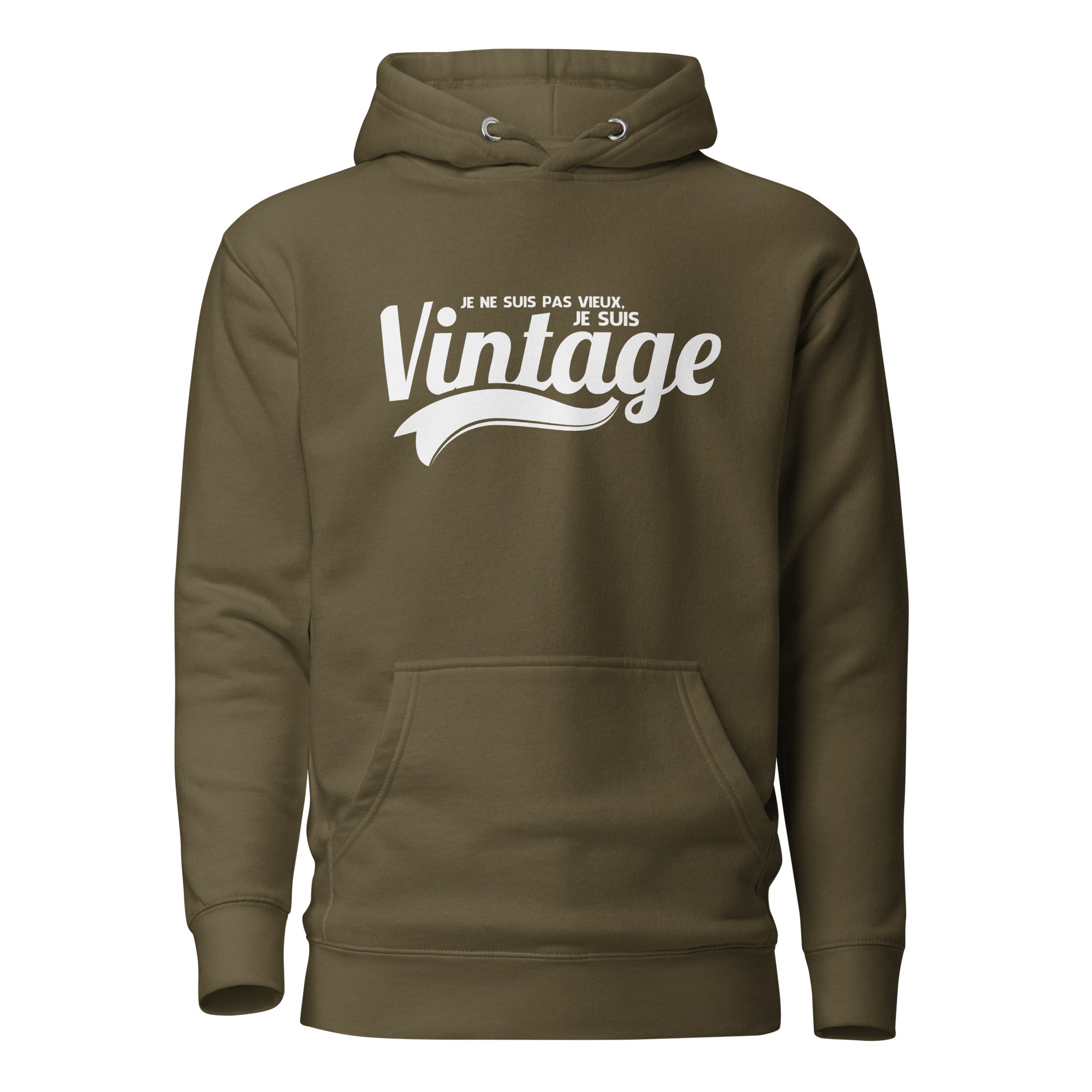 Je ne suis pas vieux, je suis vintage - Sweat à Capuche Unisexe