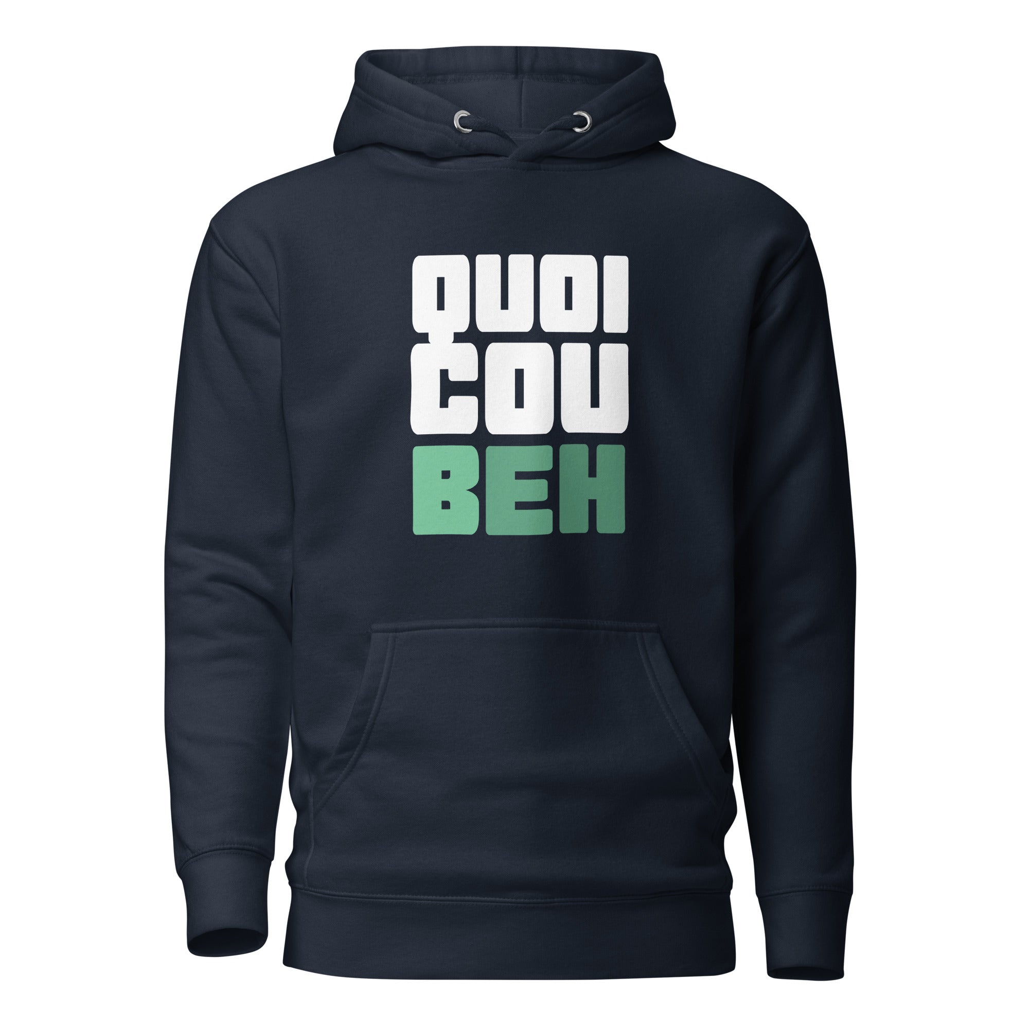 Quoicoubeh - Sweat à Capuche Unisexe