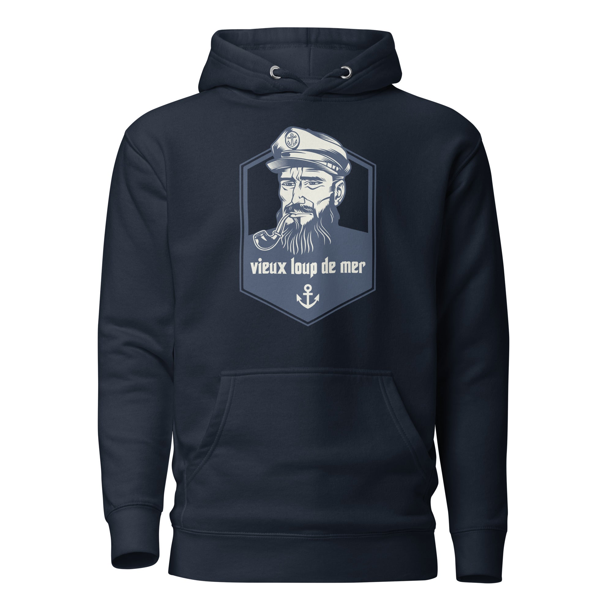 Vieux loup de mer - Sweat à Capuche Unisexe