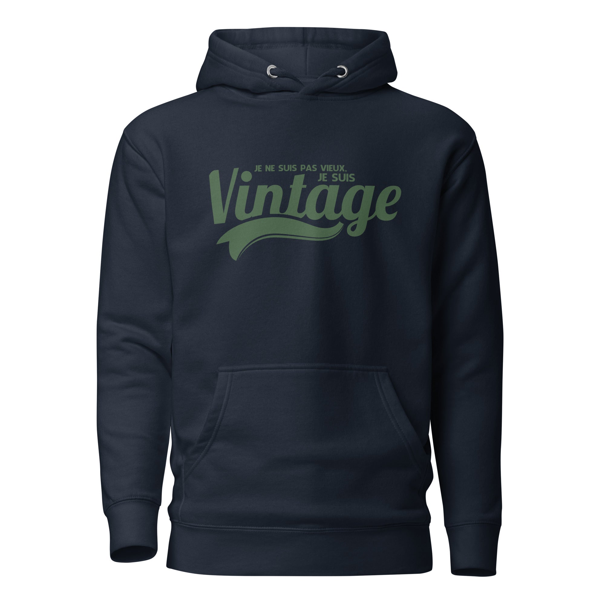 Je ne suis pas vieux, je suis vintage - Sweat à Capuche Unisexe