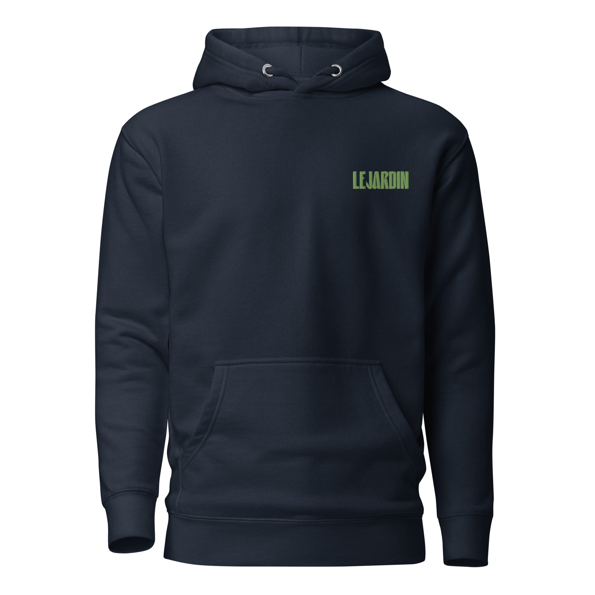 Le jardin - Sweat à Capuche Unisexe - Brodé