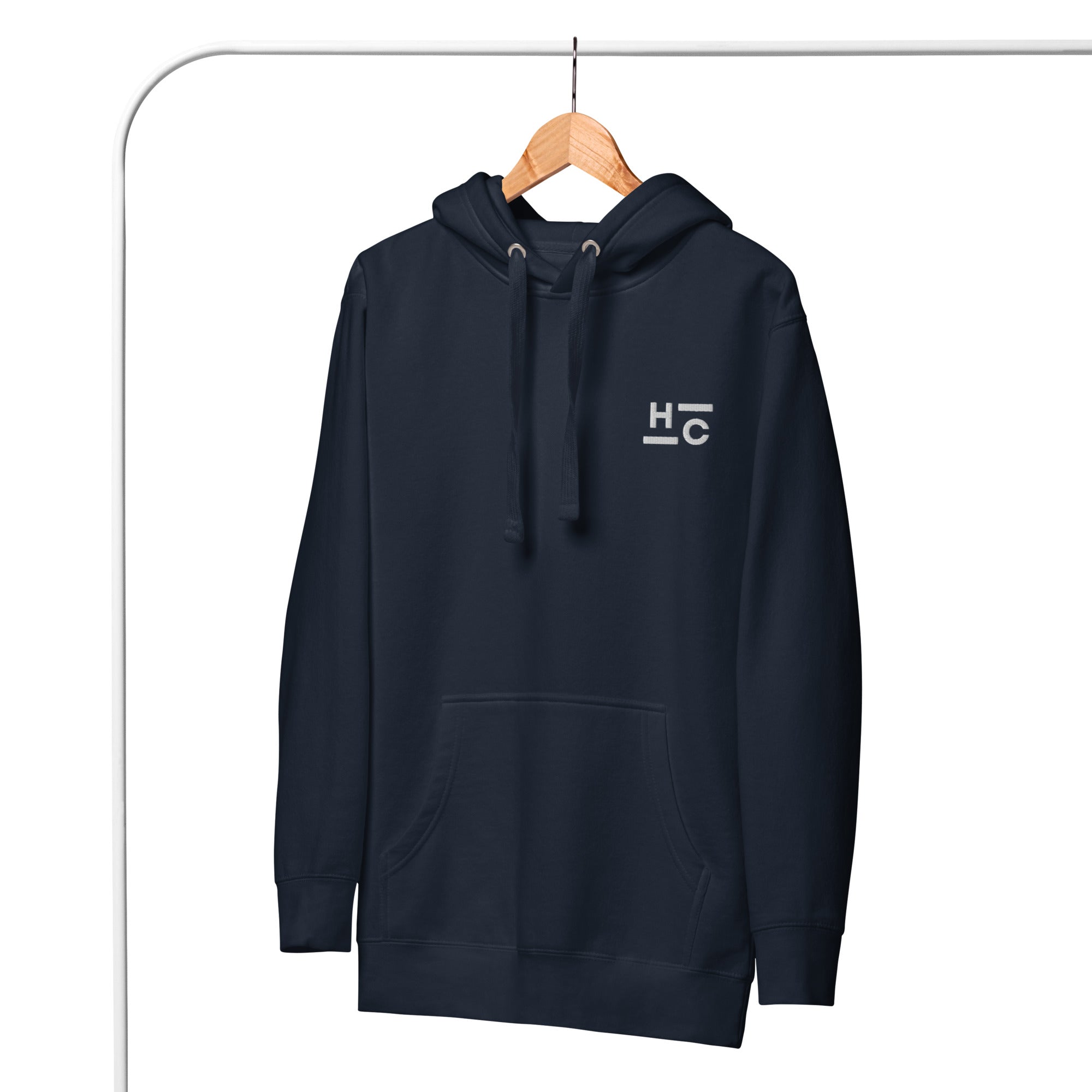HC Acoustique - Pro - Sweat à Capuche Unisexe Brodé cœur