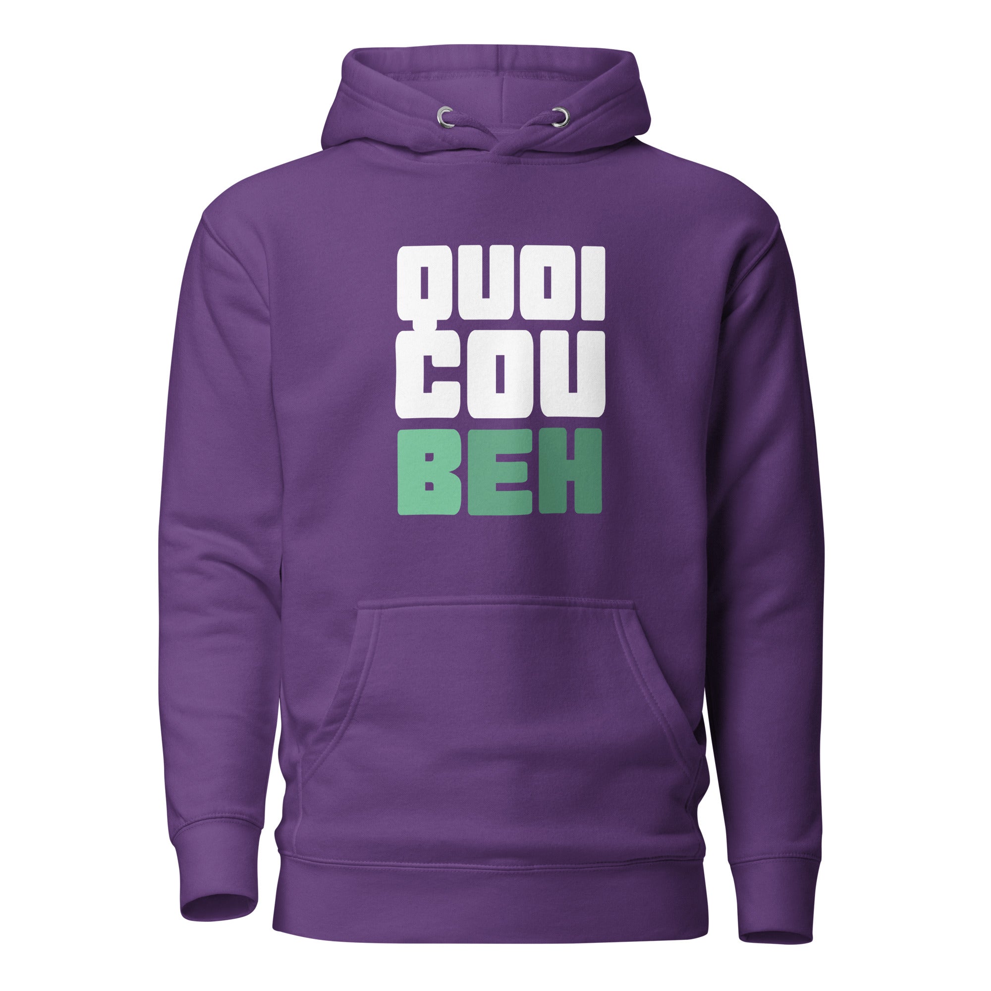 Quoicoubeh - Sweat à Capuche Unisexe