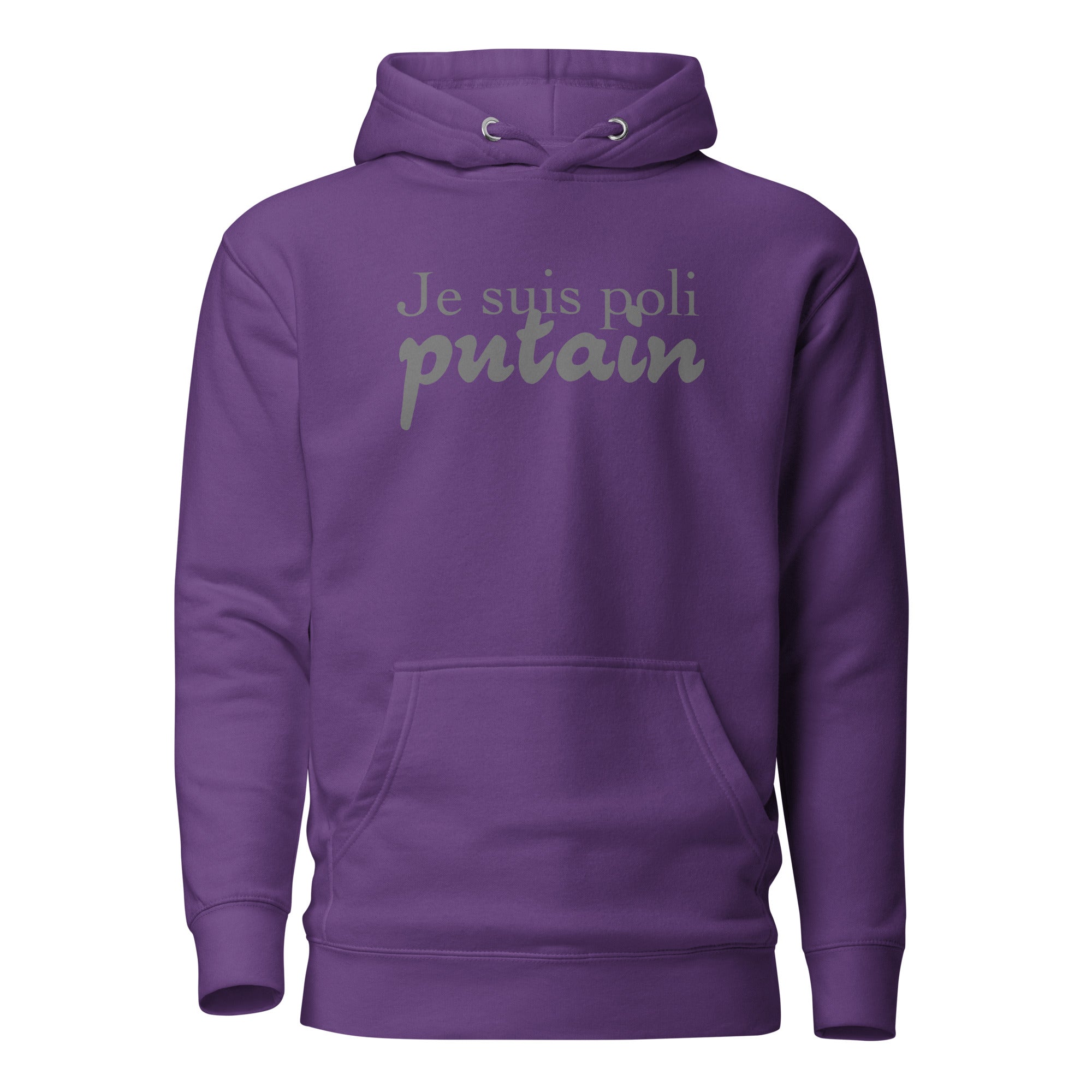 Je suis poli - Sweat à Capuche Unisexe