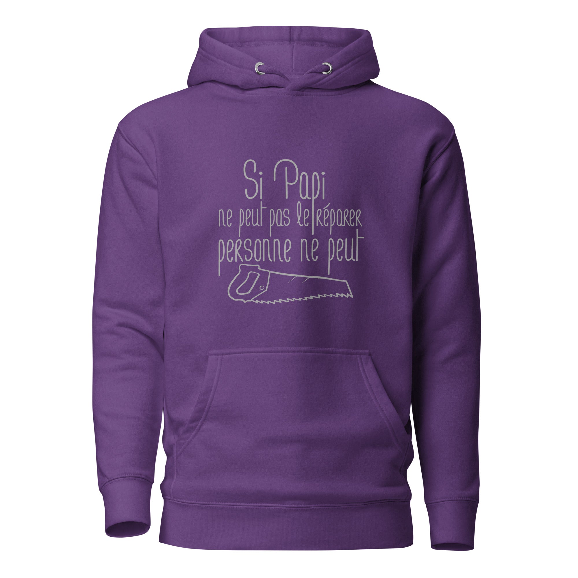 Si papi ne peut pas - Sweat à Capuche Unisexe