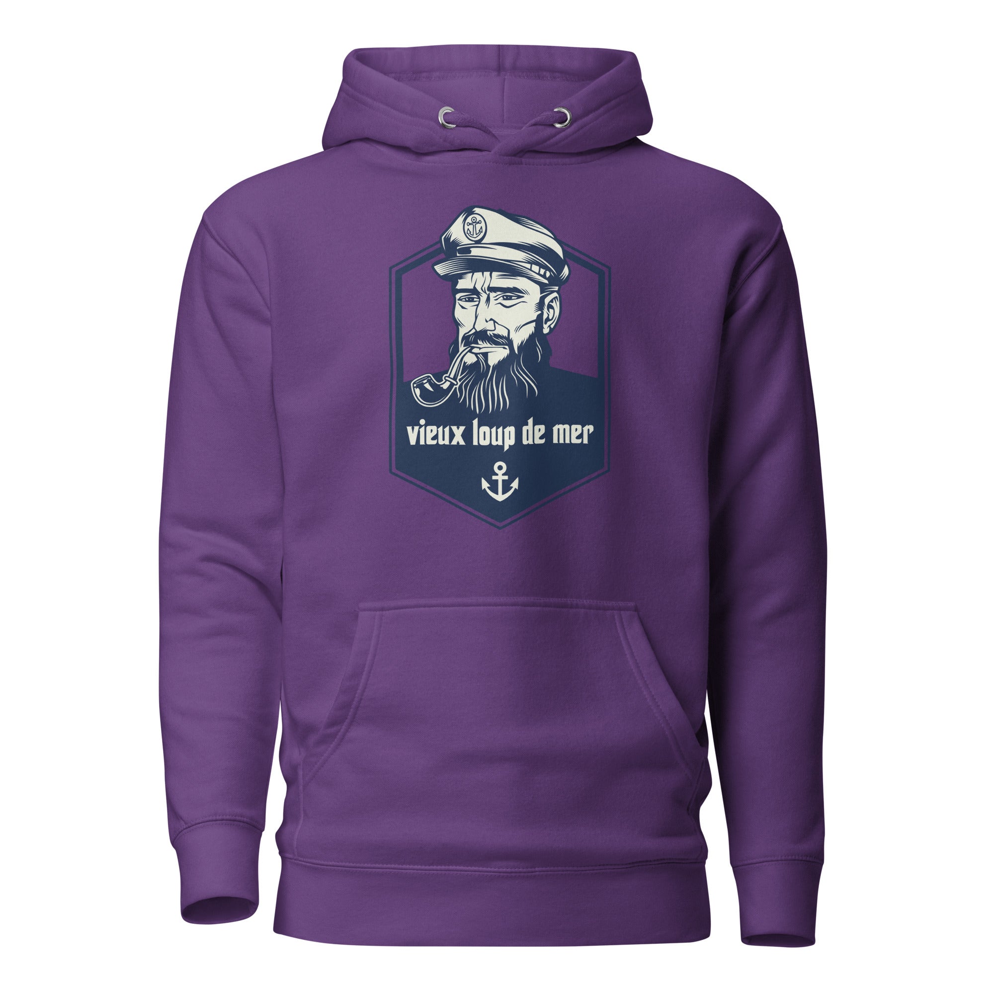 Vieux loup de mer - Sweat à Capuche Unisexe