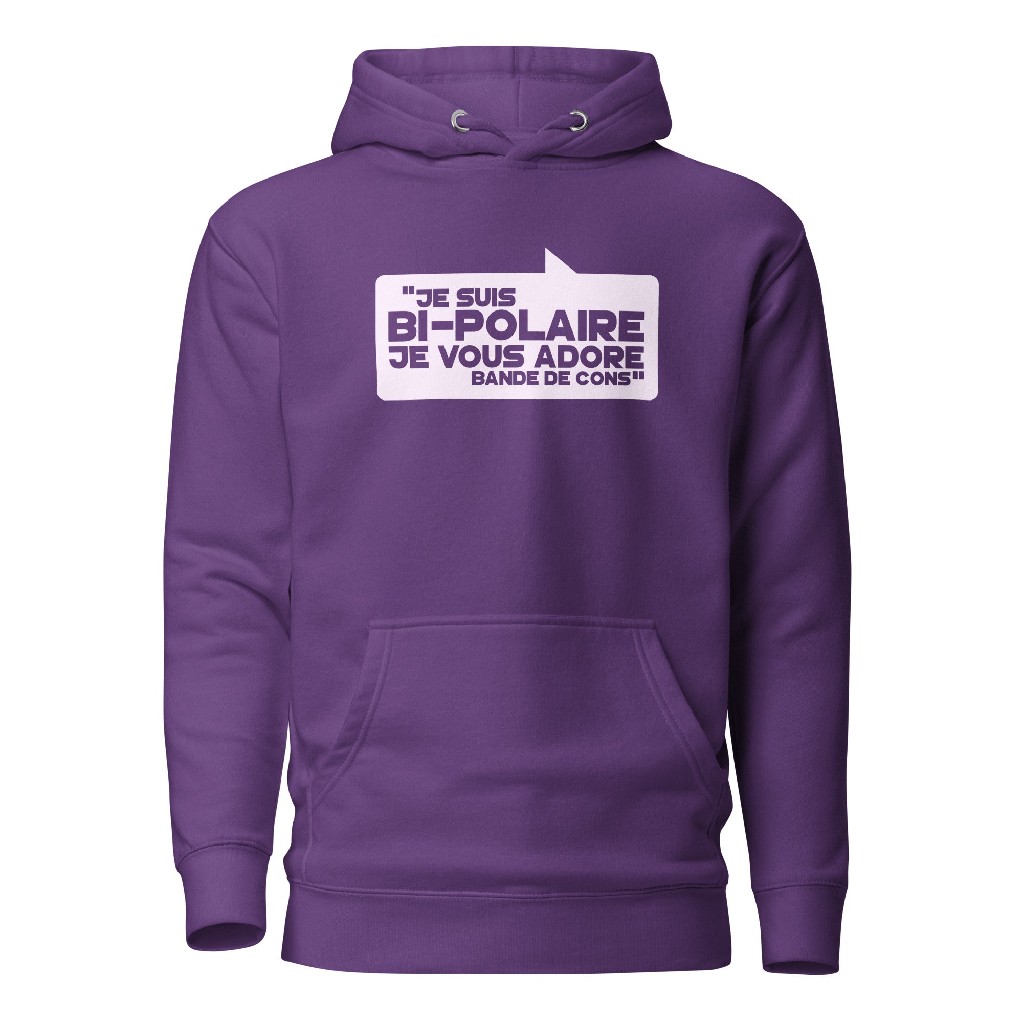 Bipolaire - Sweat à Capuche Unisexe