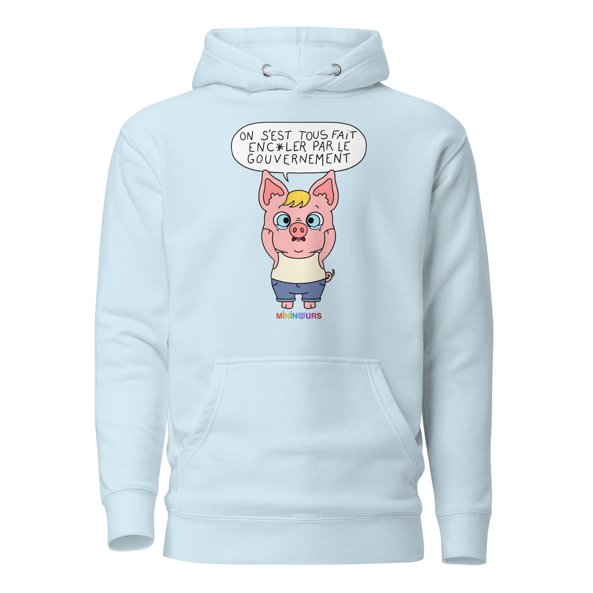 Mininours - Cochonnet Collector - Sweat à Capuche Unisexe