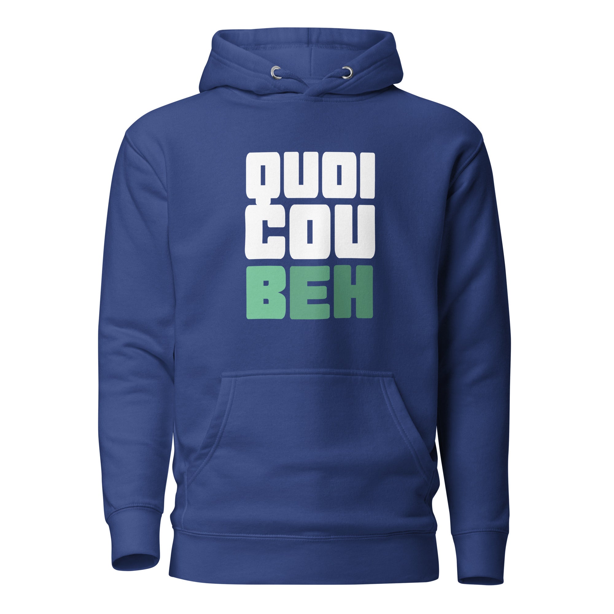 Quoicoubeh - Sweat à Capuche Unisexe