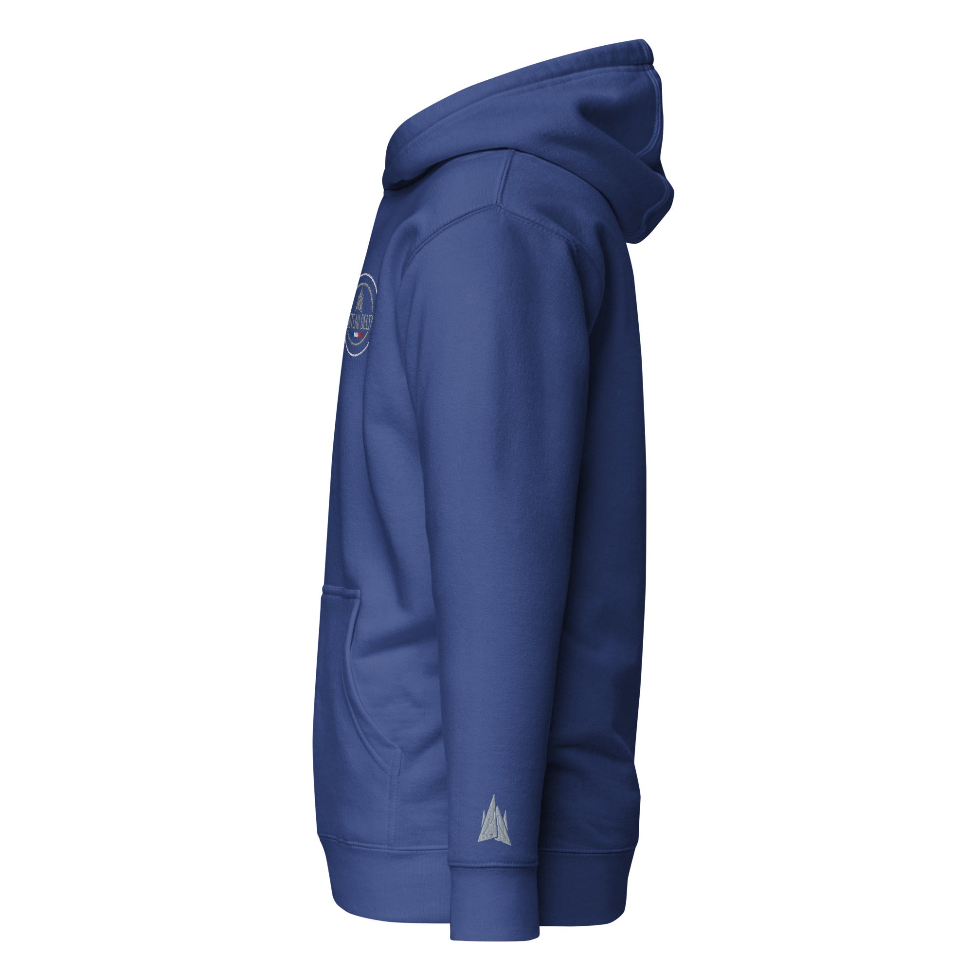 Couteau Delta - Sweat à Capuche Unisexe - Coeur et Poignet - Brodé