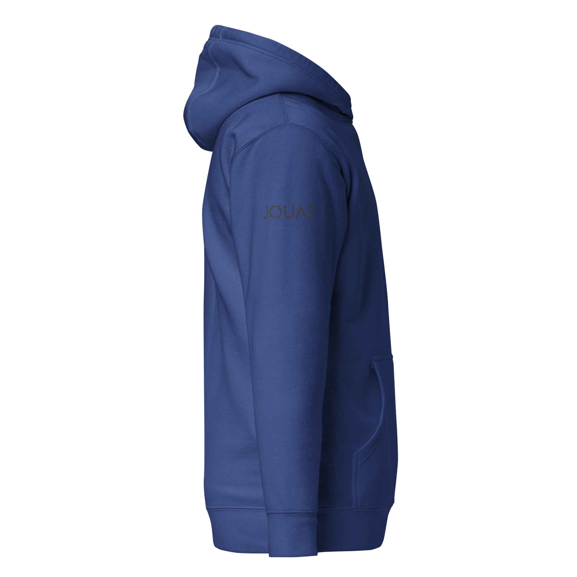 Fero Mone - Sweat à Capuche Unisexe - 2 Marquage - Face et Manche