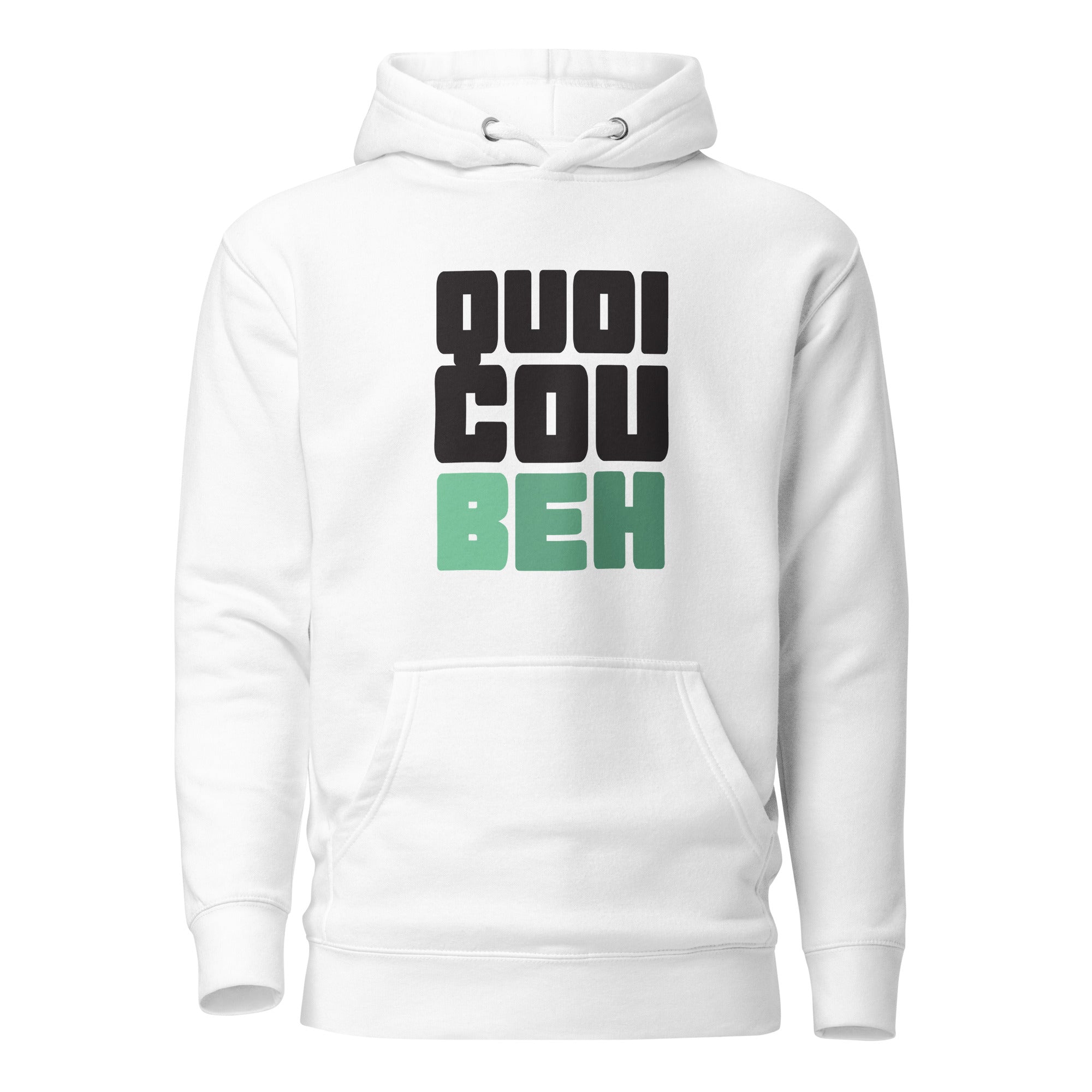 Quoicoubeh - Sweat à Capuche Unisexe