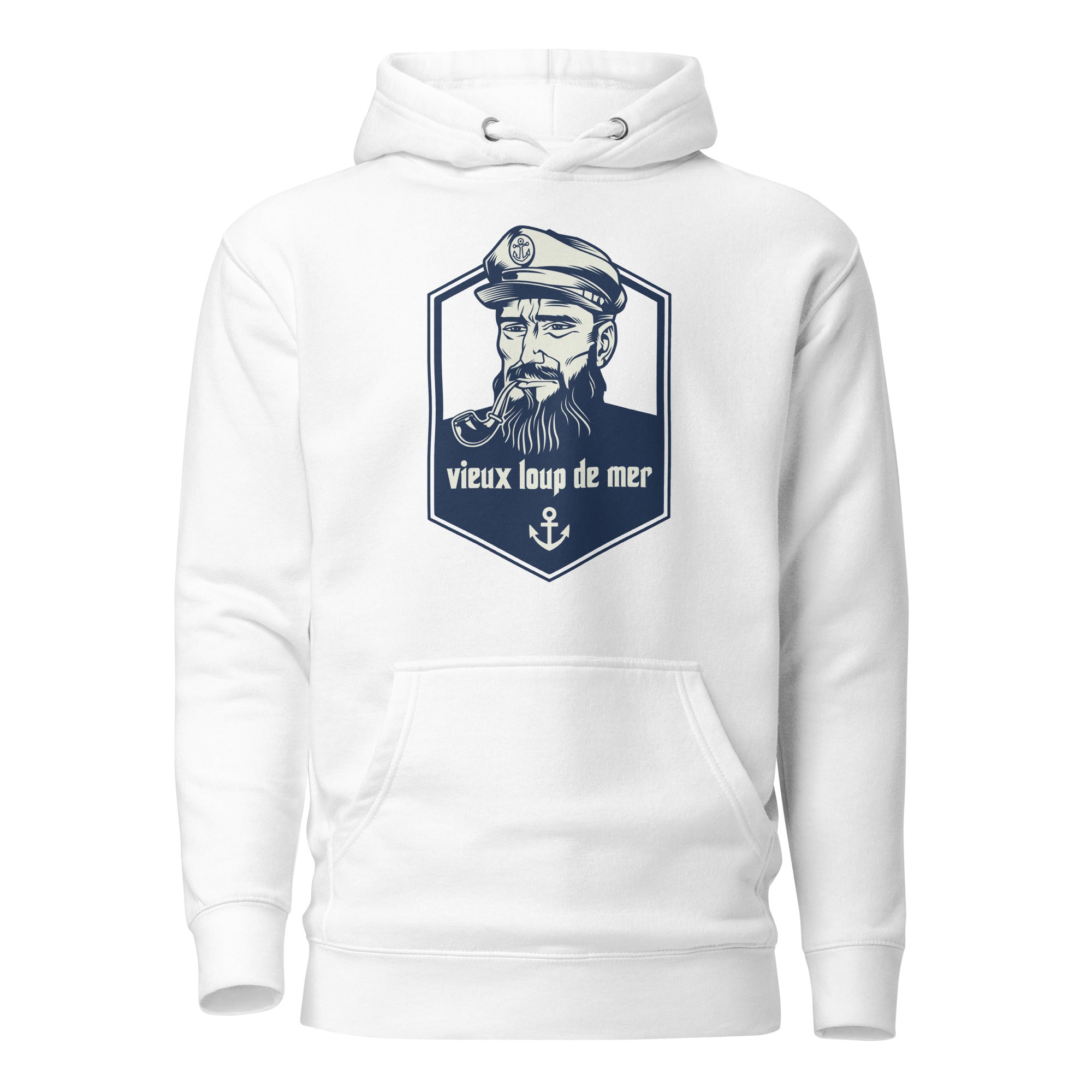 Vieux loup de mer - Sweat à Capuche Unisexe
