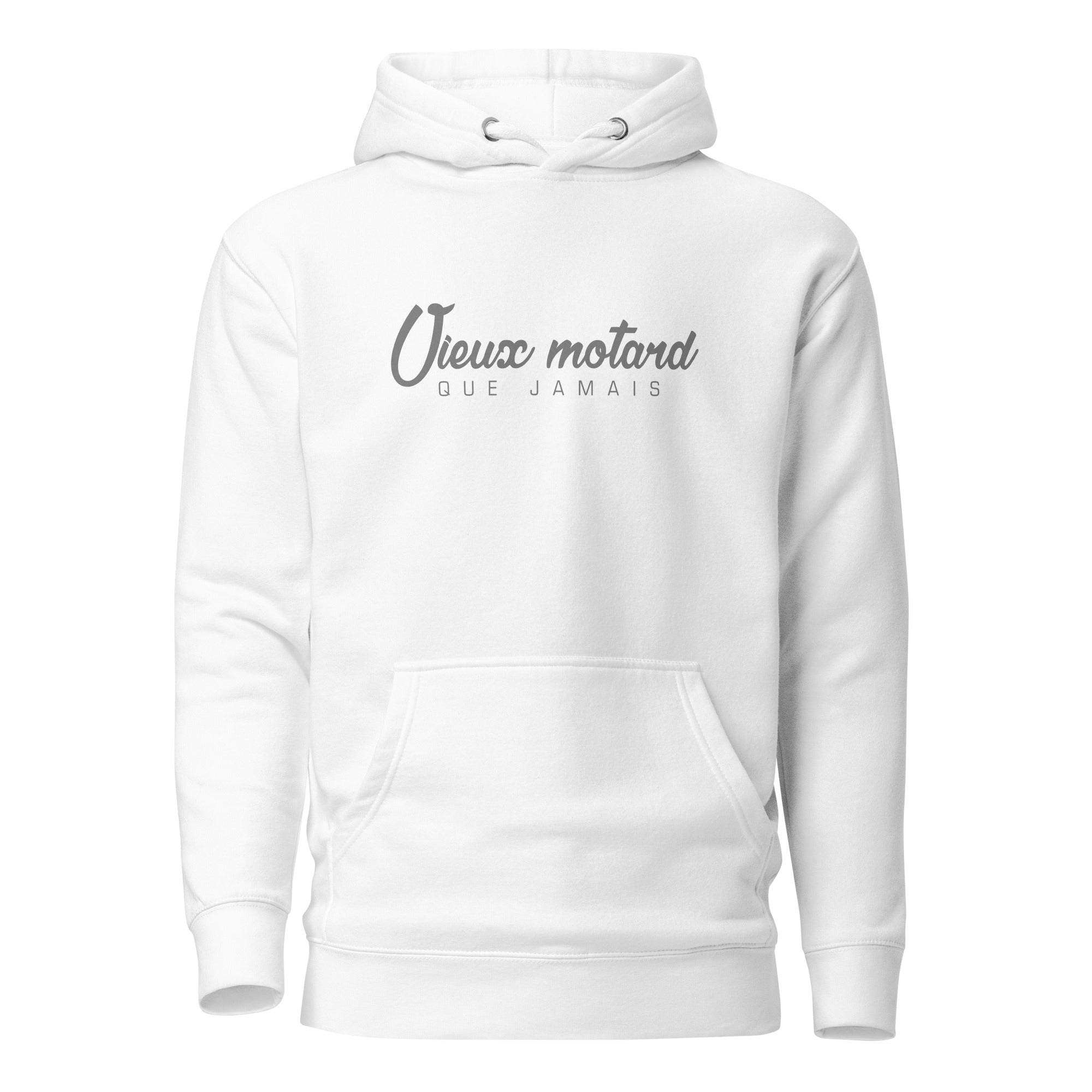 Vieux motard - Sweat à Capuche Unisexe