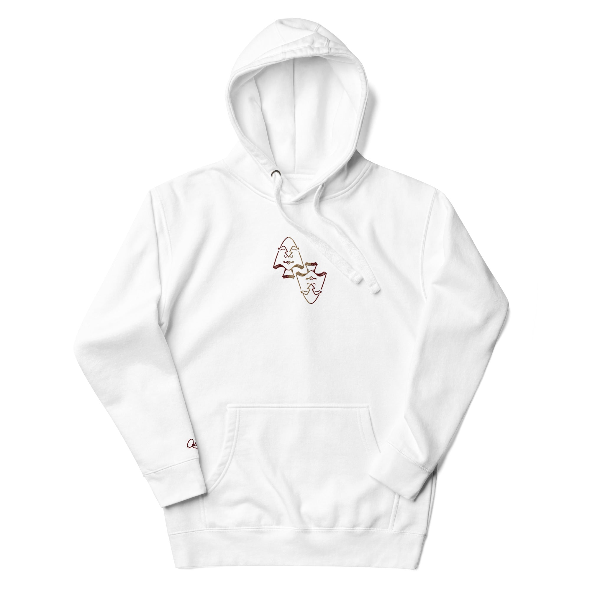 Coeur de Pik - Mawi - Sweat à Capuche Unisexe - Brodé