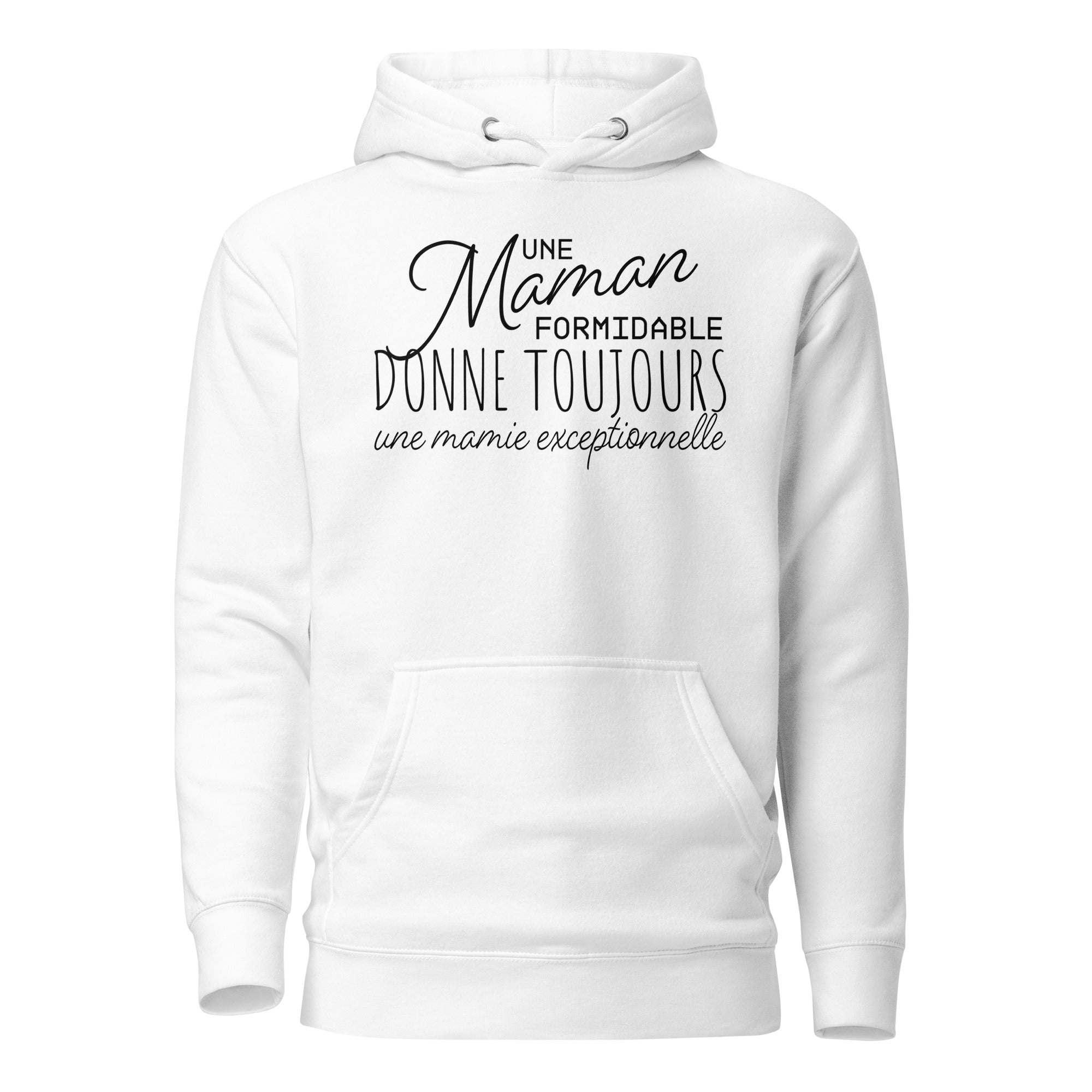 Une maman extraordinaire - Sweat à Capuche Unisexe