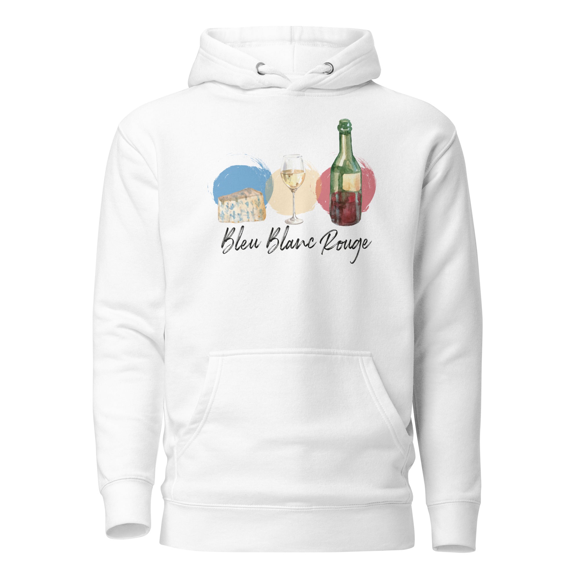 Bleu Blanc Rouge - Sweat à Capuche Unisexe