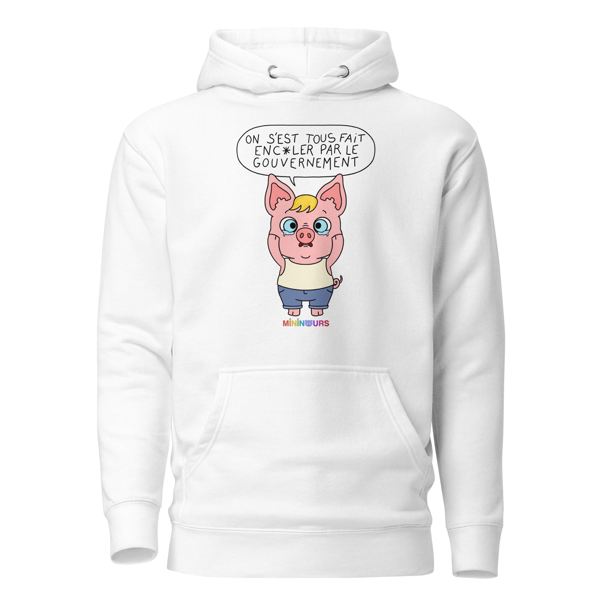 Mininours - Cochonnet Collector - Sweat à Capuche Unisexe
