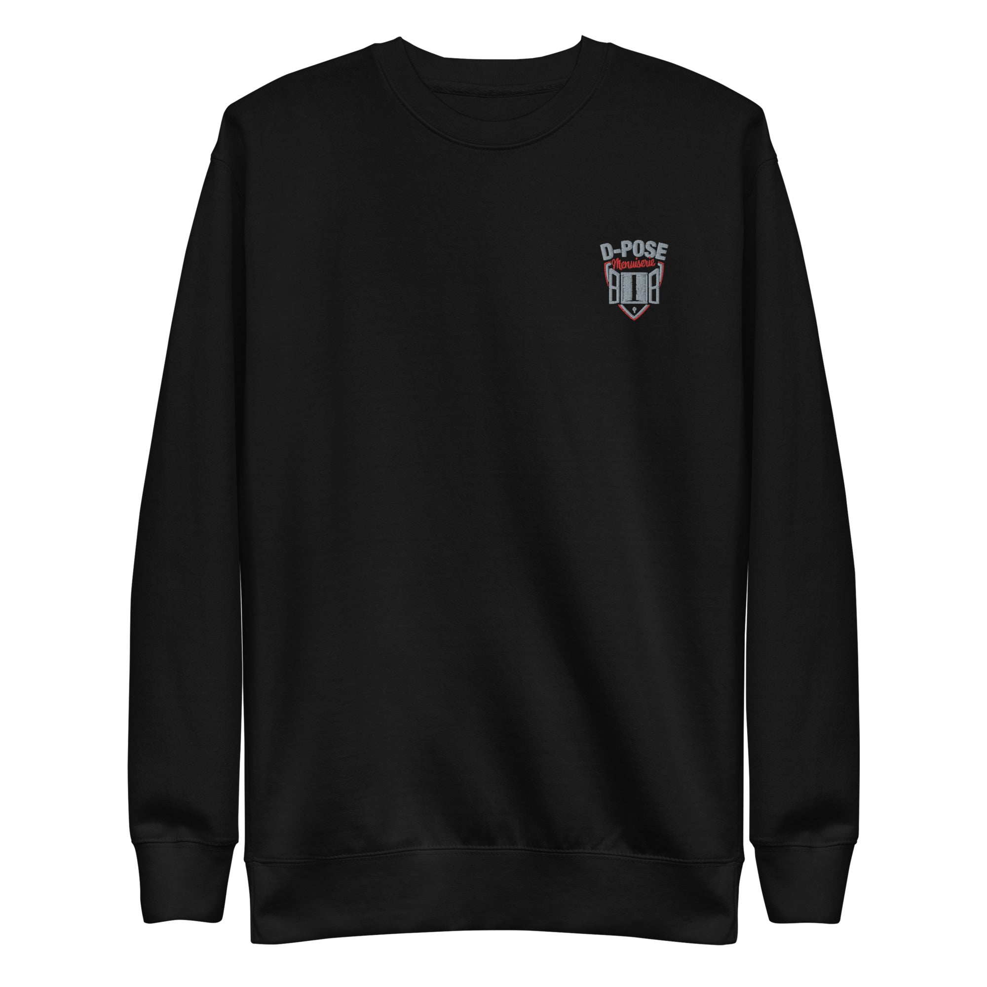 D-Pose - Pro - Sweat Col Rond Premium - Unisexe - Brodé
