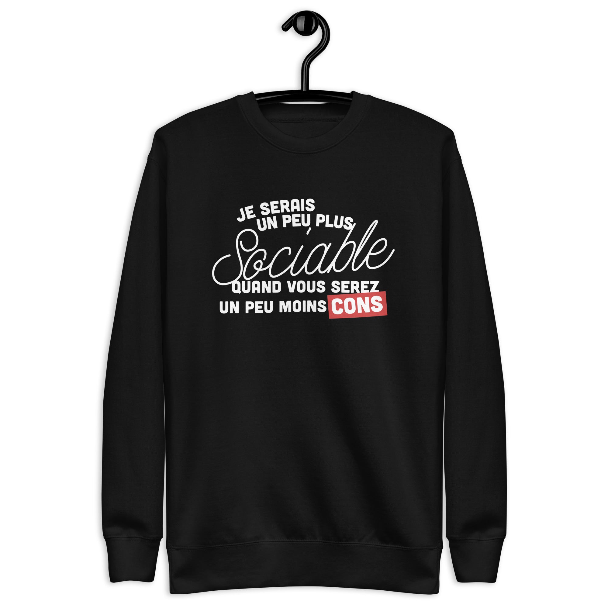 Sociable - Sweatshirt premium unisexe