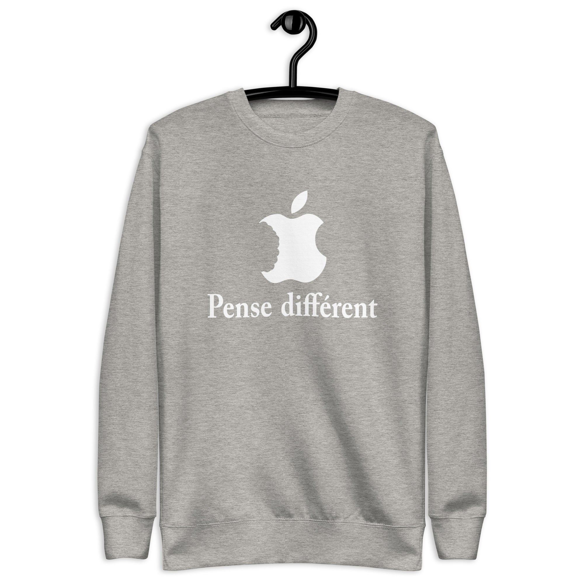 Pense différent - Sweat Col Rond Premium - Unisexe