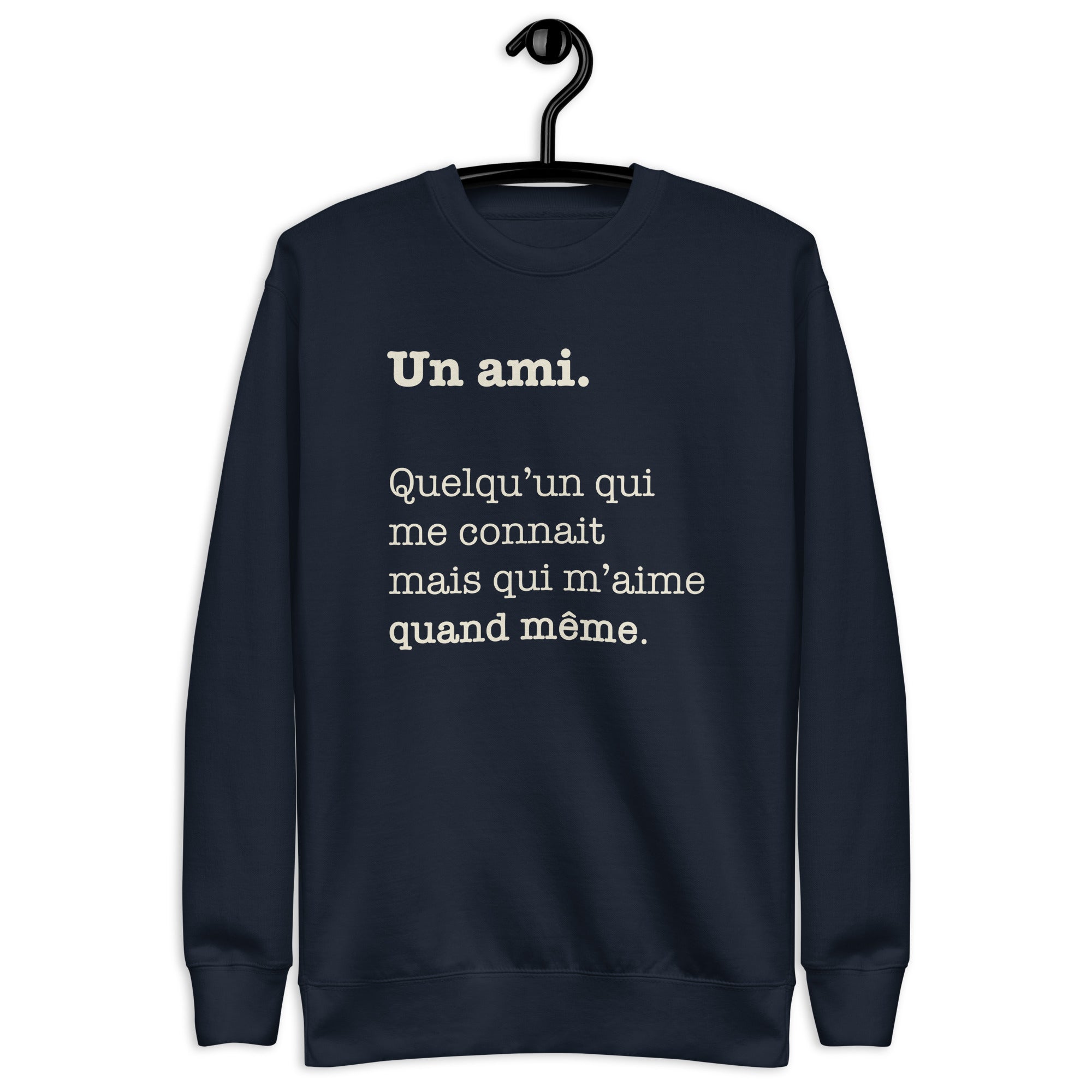 Ami - définition - Sweat Col Rond Premium - Unisexe