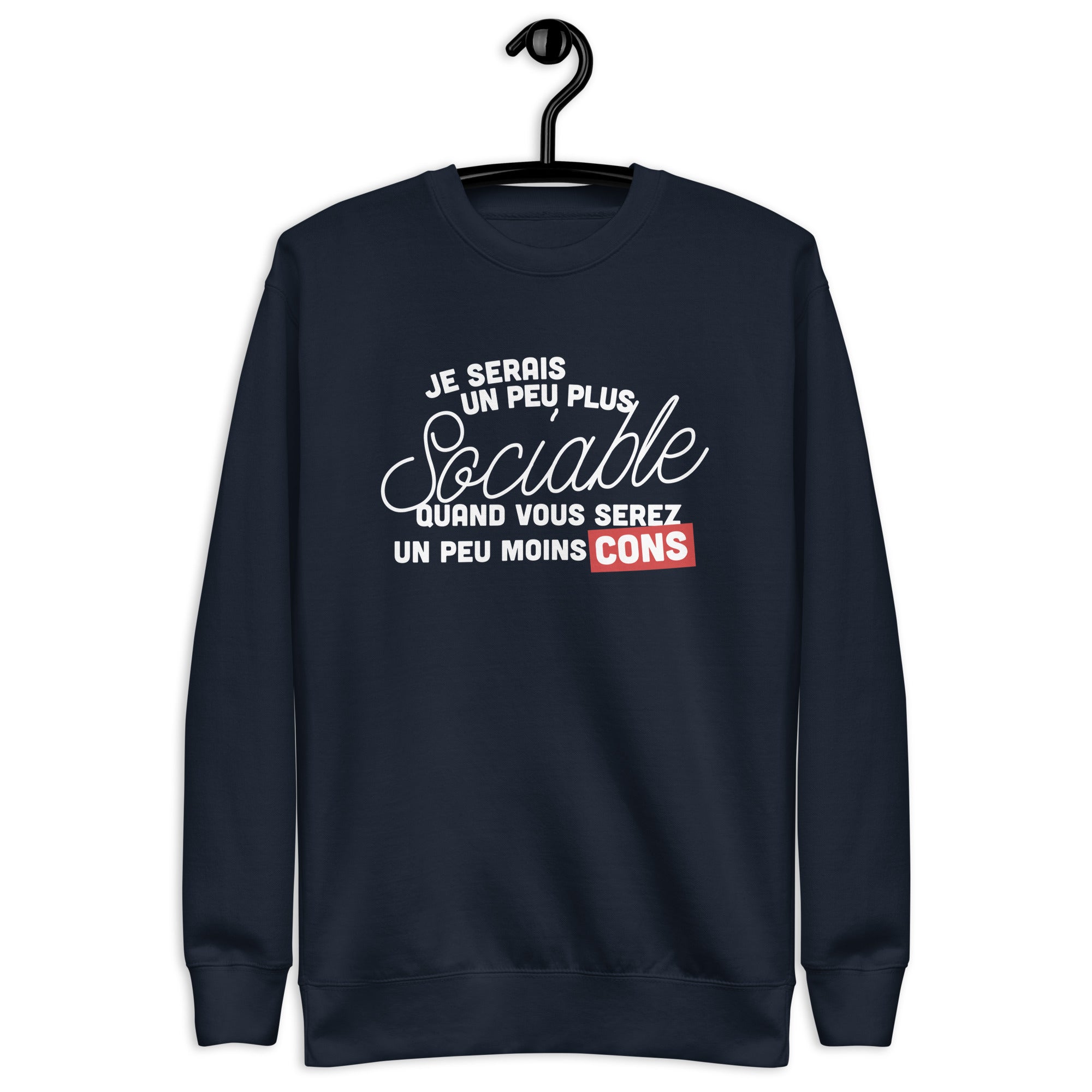 Sociable - Sweatshirt premium unisexe