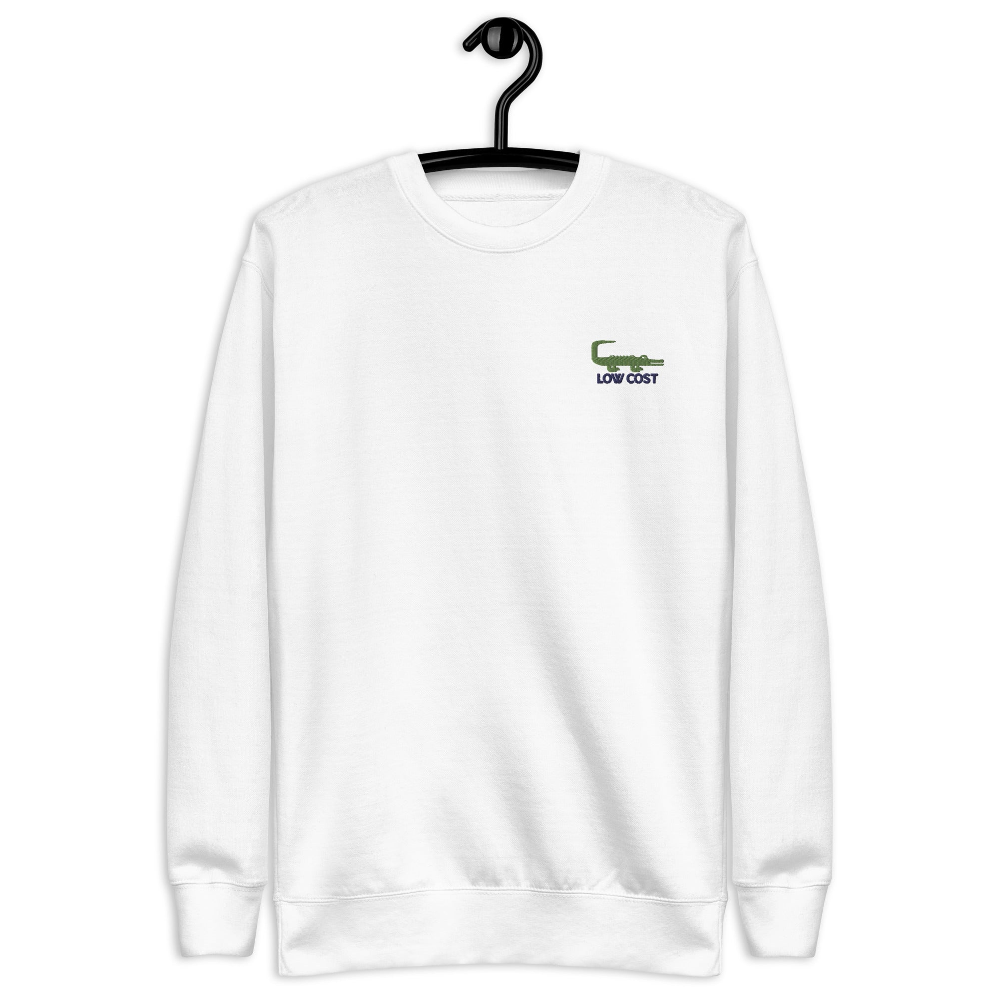 Lowcost - Sweatshirt premium unisexe - Brodé