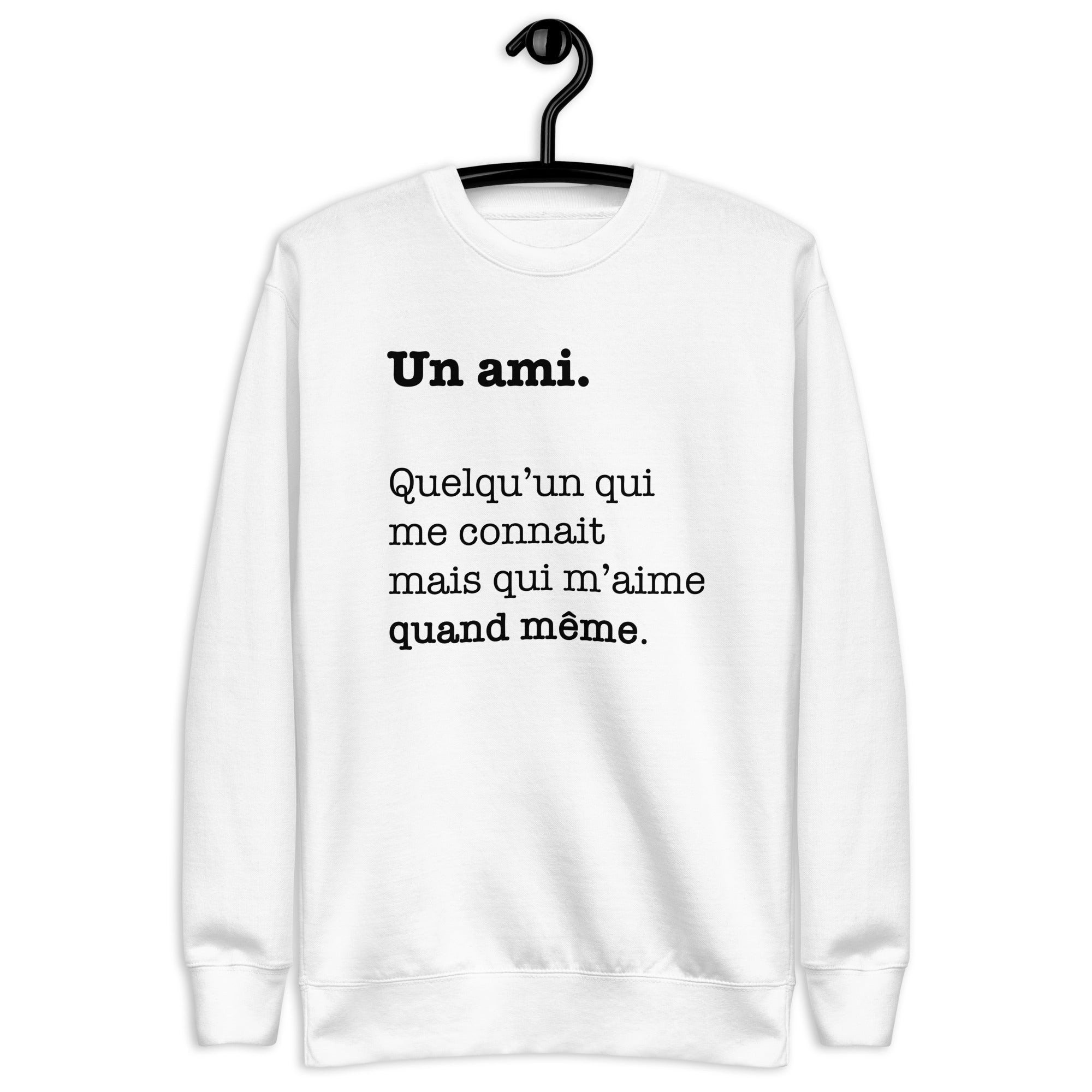 Ami - définition - Sweat Col Rond Premium - Unisexe