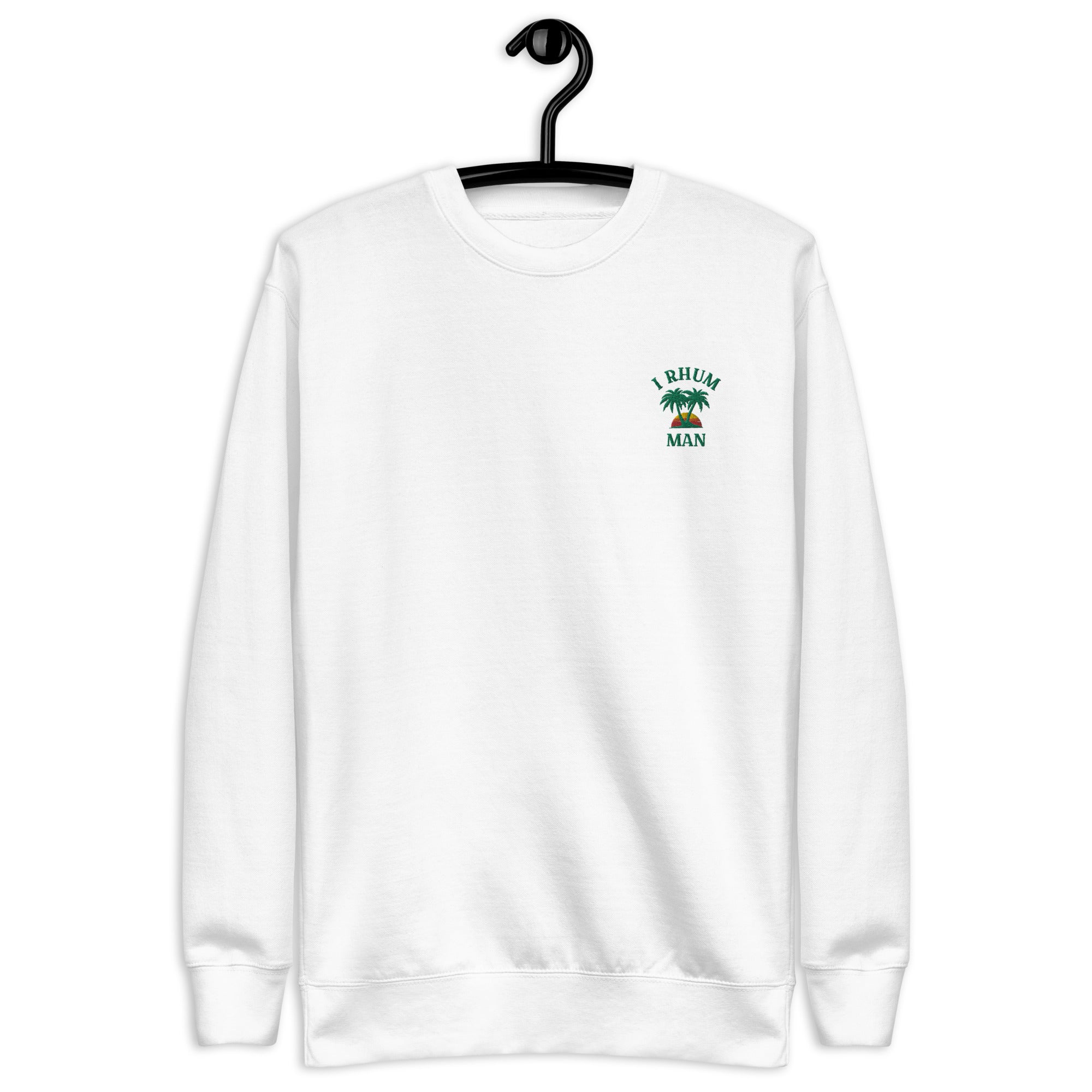 I Rhum Man - Sweat Col Rond Premium - Unisexe - Brodé