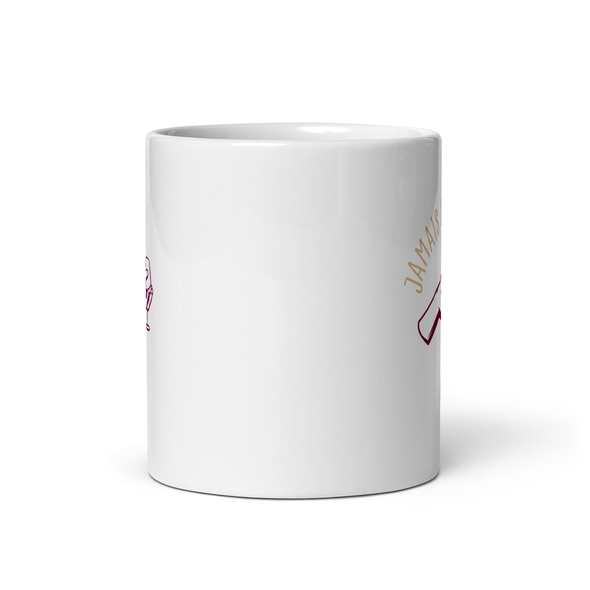 Jamais sans mon sauvignon - Mug Blanc Brillant