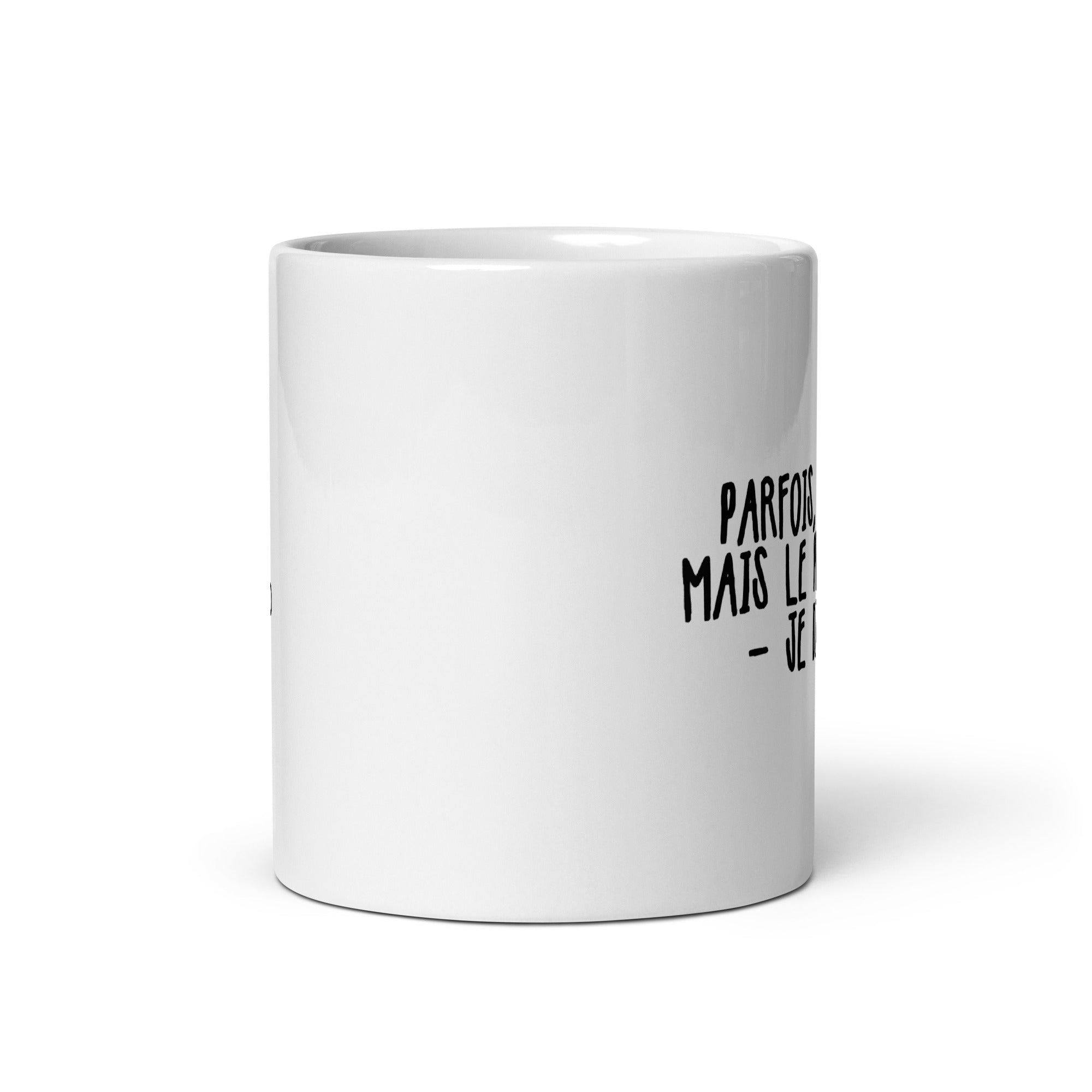 Le plus souvent je diverge - Mug Blanc Brillant