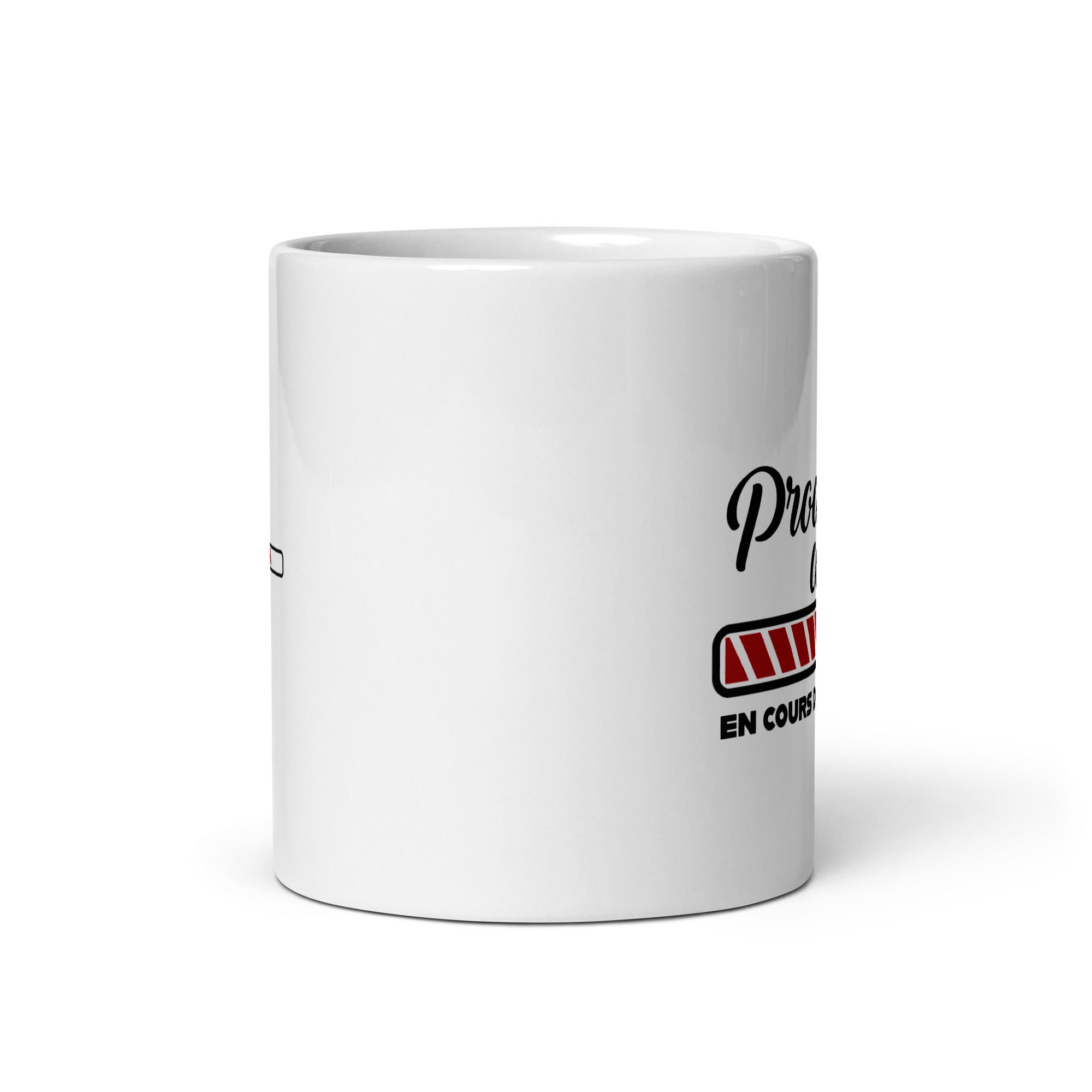 Prochaine connerie - Mug Blanc Brillant