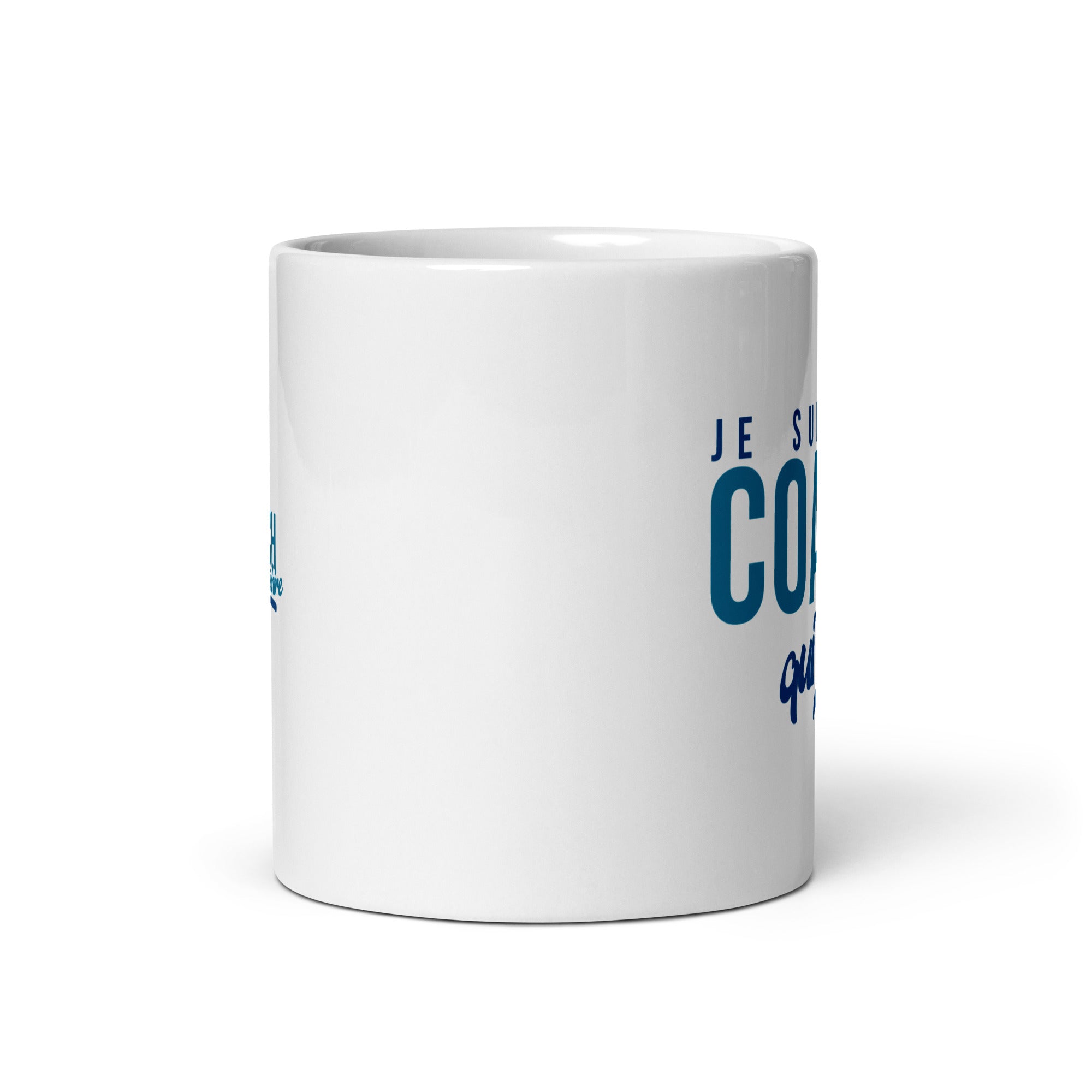 Coach qui déchire - Femme - Mug Blanc Brillant