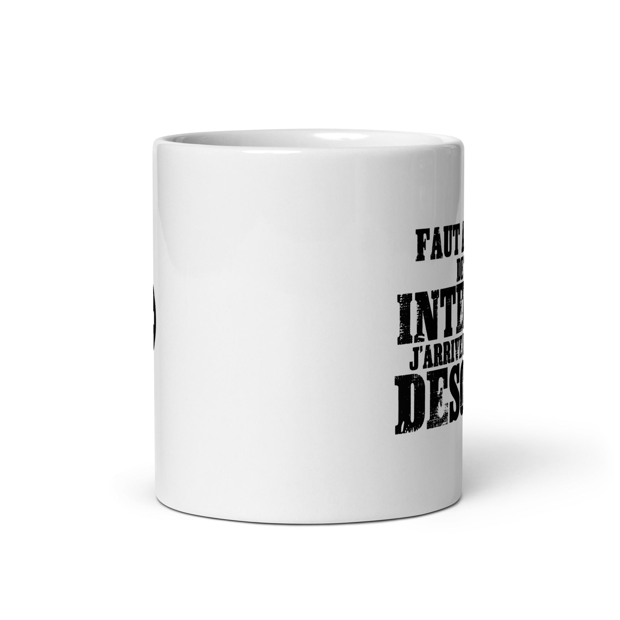 Faut arrêter de tout interdire - Mug Blanc Brillant