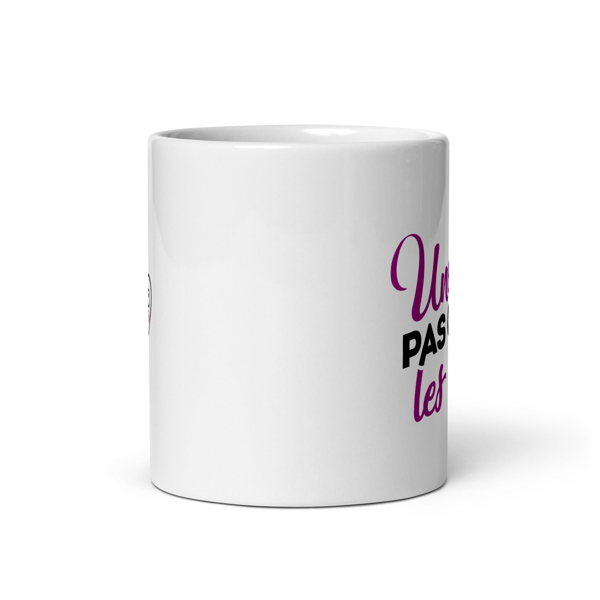 Fille pas comme les autres - Mug Blanc Brillant