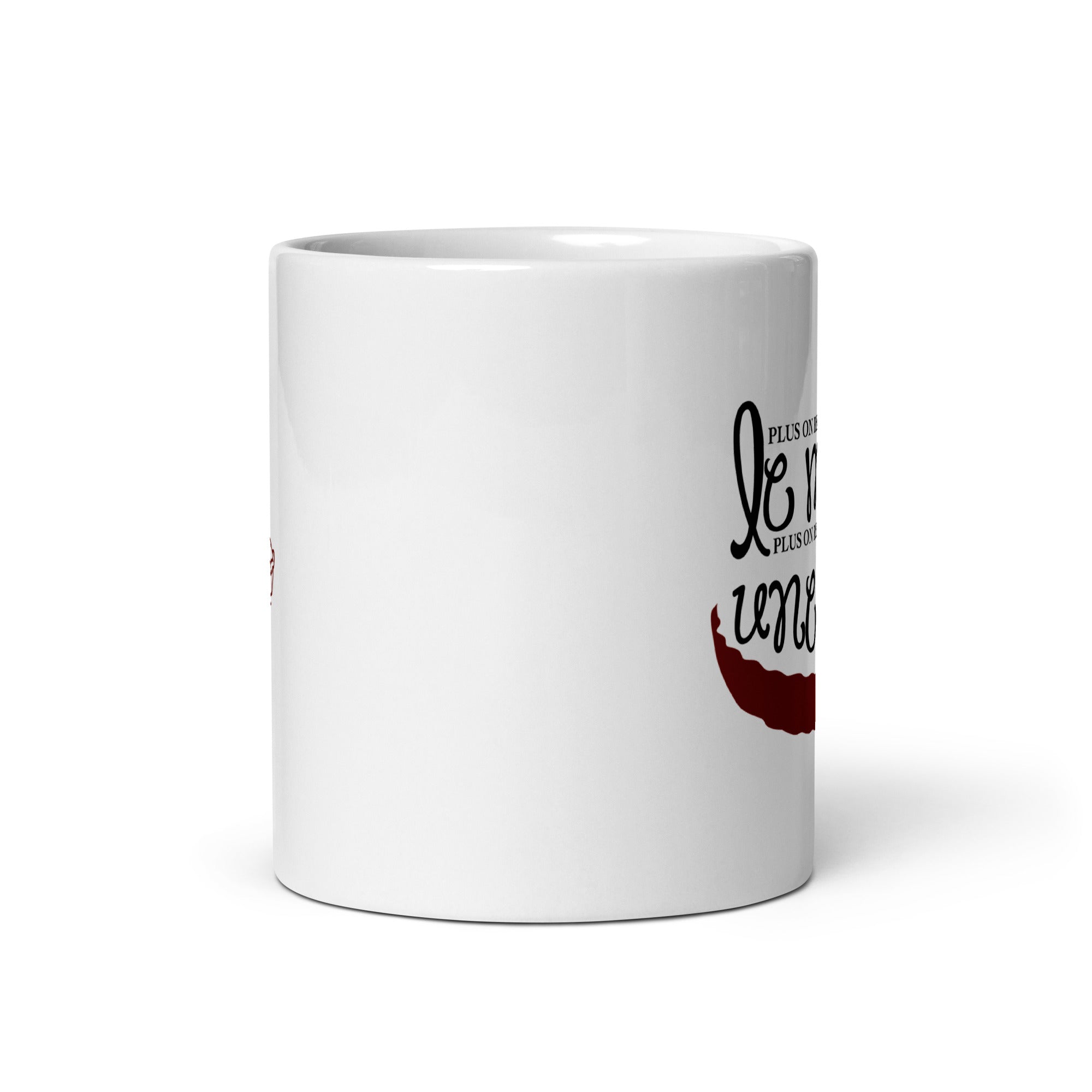 Plus on rentre dans le moule - Mug Blanc Brillant