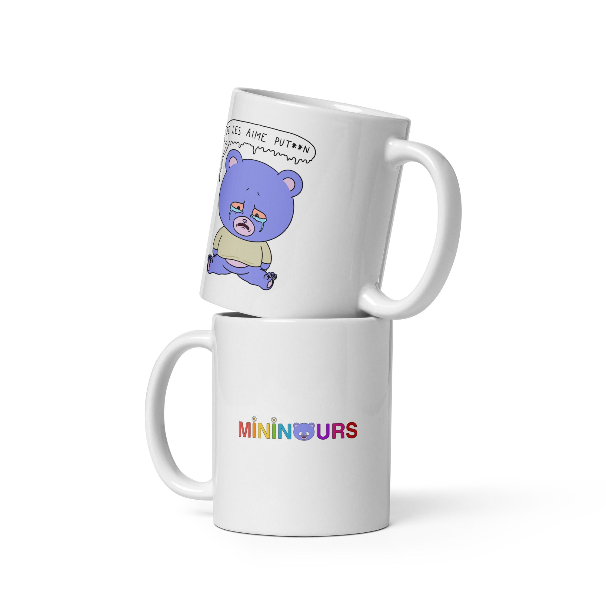 Mininours S2 Collector - Mug Blanc Brillant