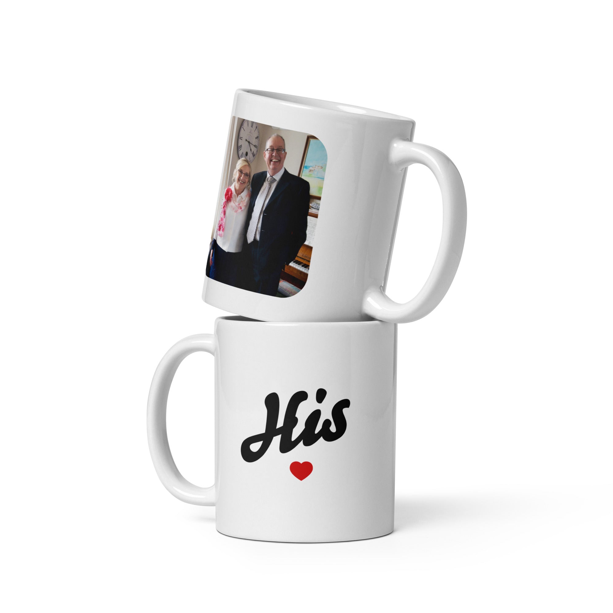 His - Perso - Mug Blanc Brillant