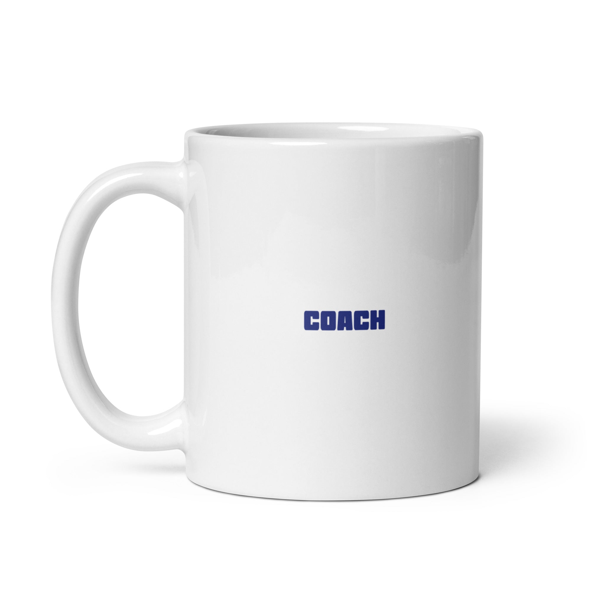 Coach en or - Mug Blanc Brillant