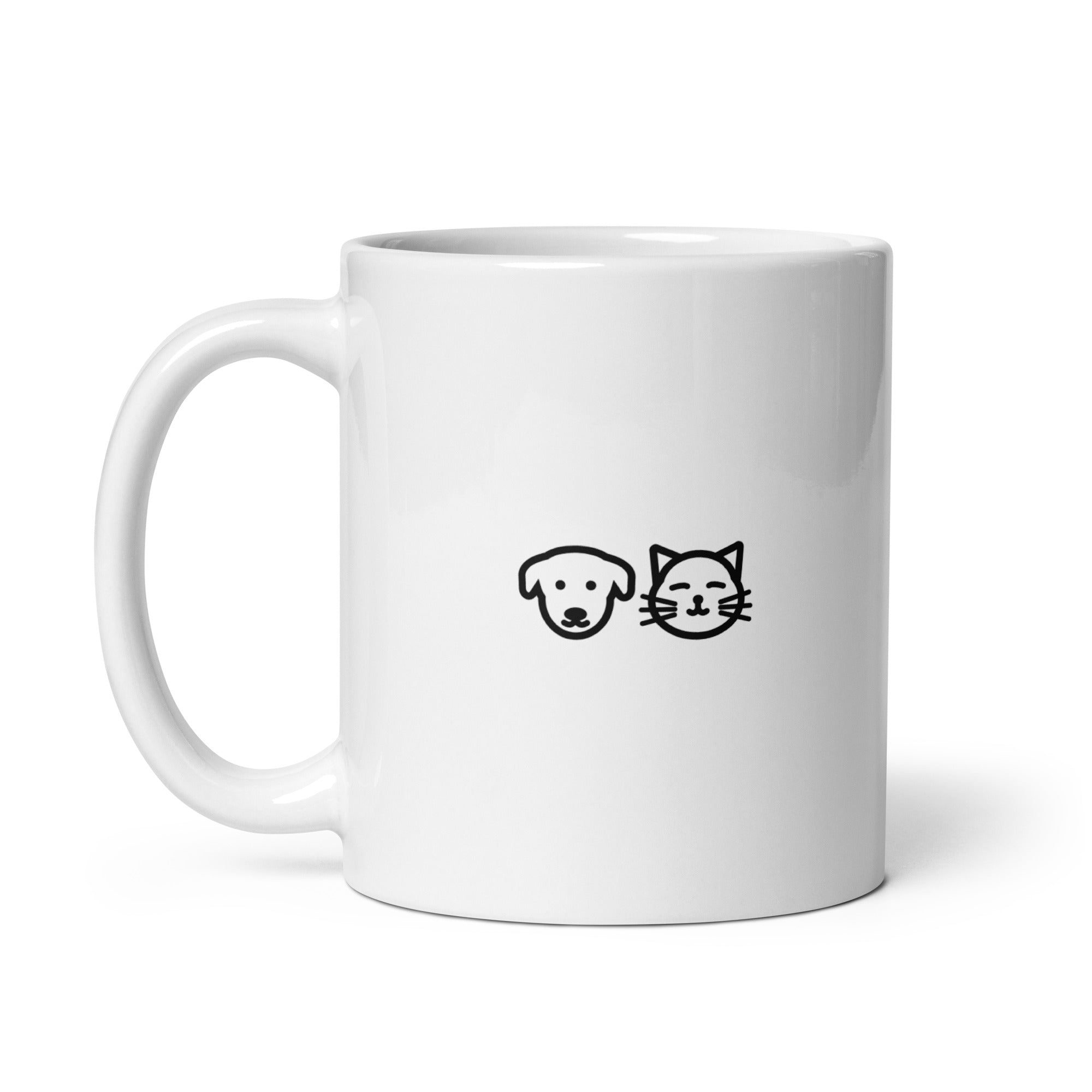 Les chiens ne font pas des chats - Mug Blanc Brillant