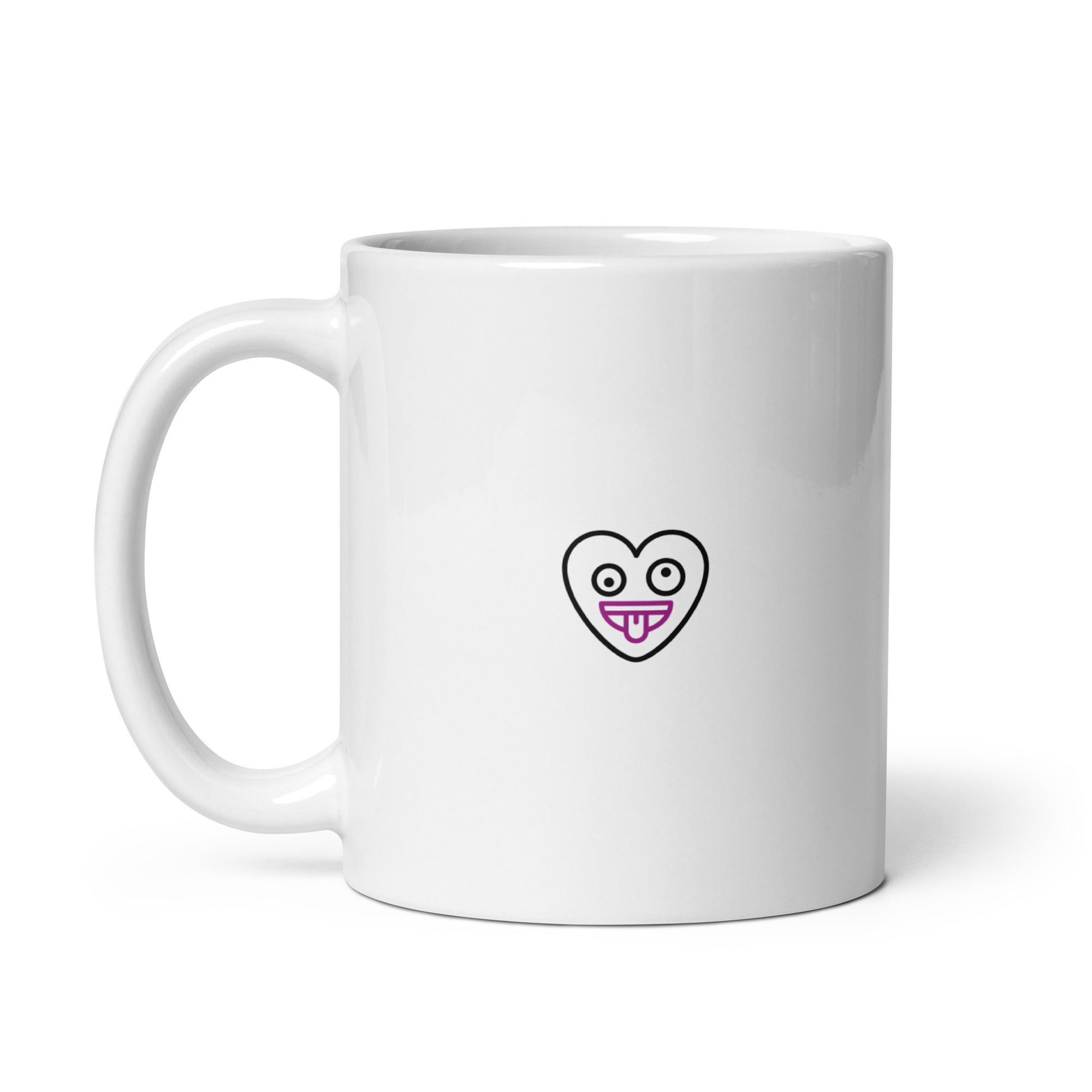 Fille pas comme les autres - Mug Blanc Brillant