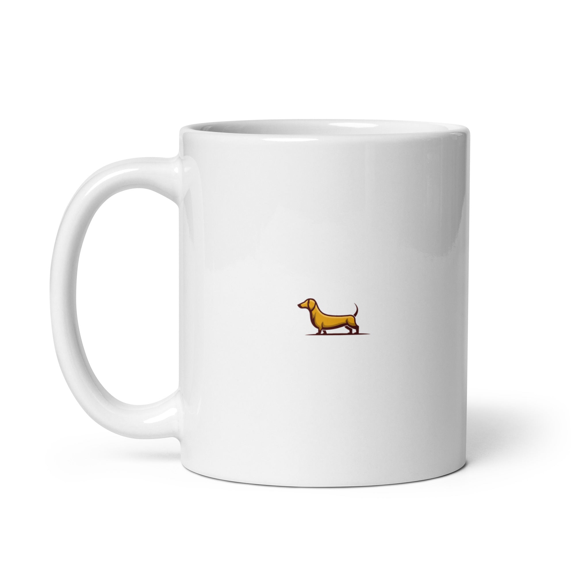 Chien Saucisse - Mug Blanc Brillant