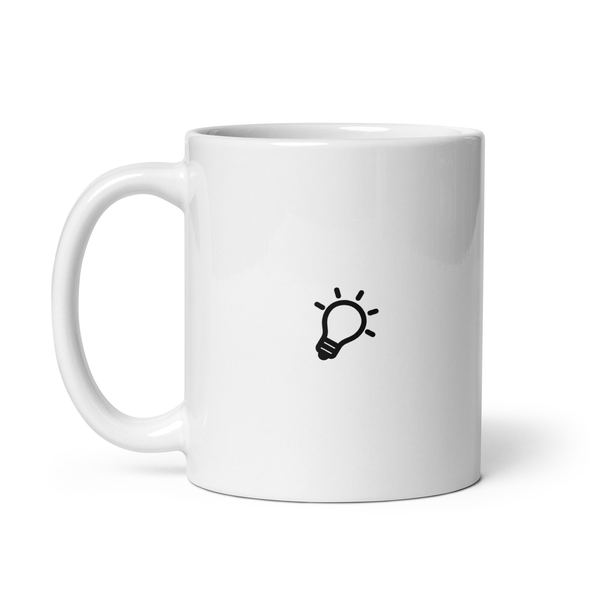 Un jour je suis née - Mug Blanc Brillant